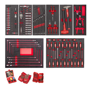 Conjunto automoción de espumas 172pcs Master Foam Insert Set Automotive Milwaukee