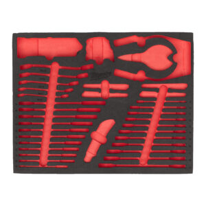Espuma vacía para referencia 4932500760 14 pc Pliers and Hammer Set Foam Insert Milwaukee