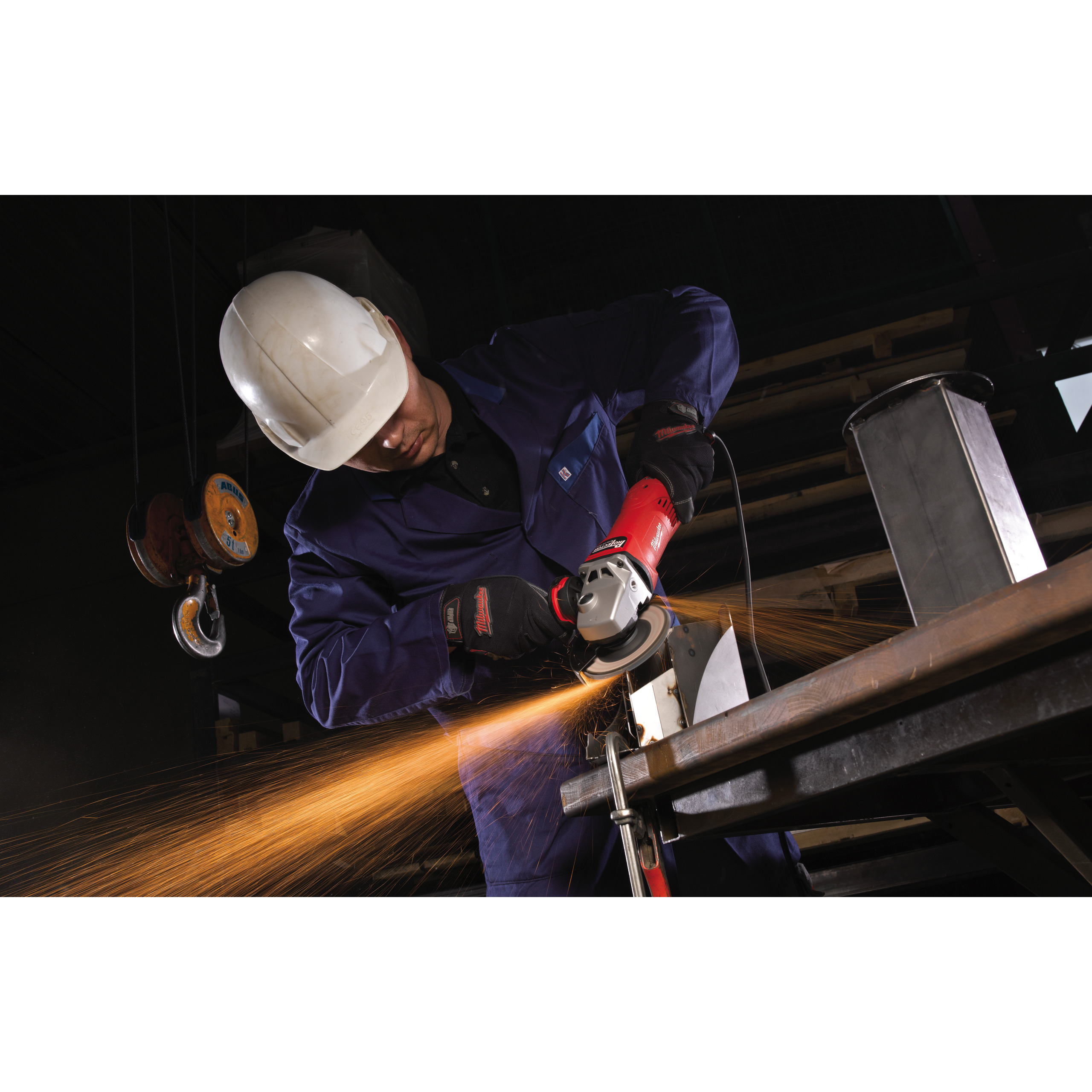 Amoladora angular de 1750W de 125mm con AVS Milwaukee - Ref. 4933449850 - Imagen 3