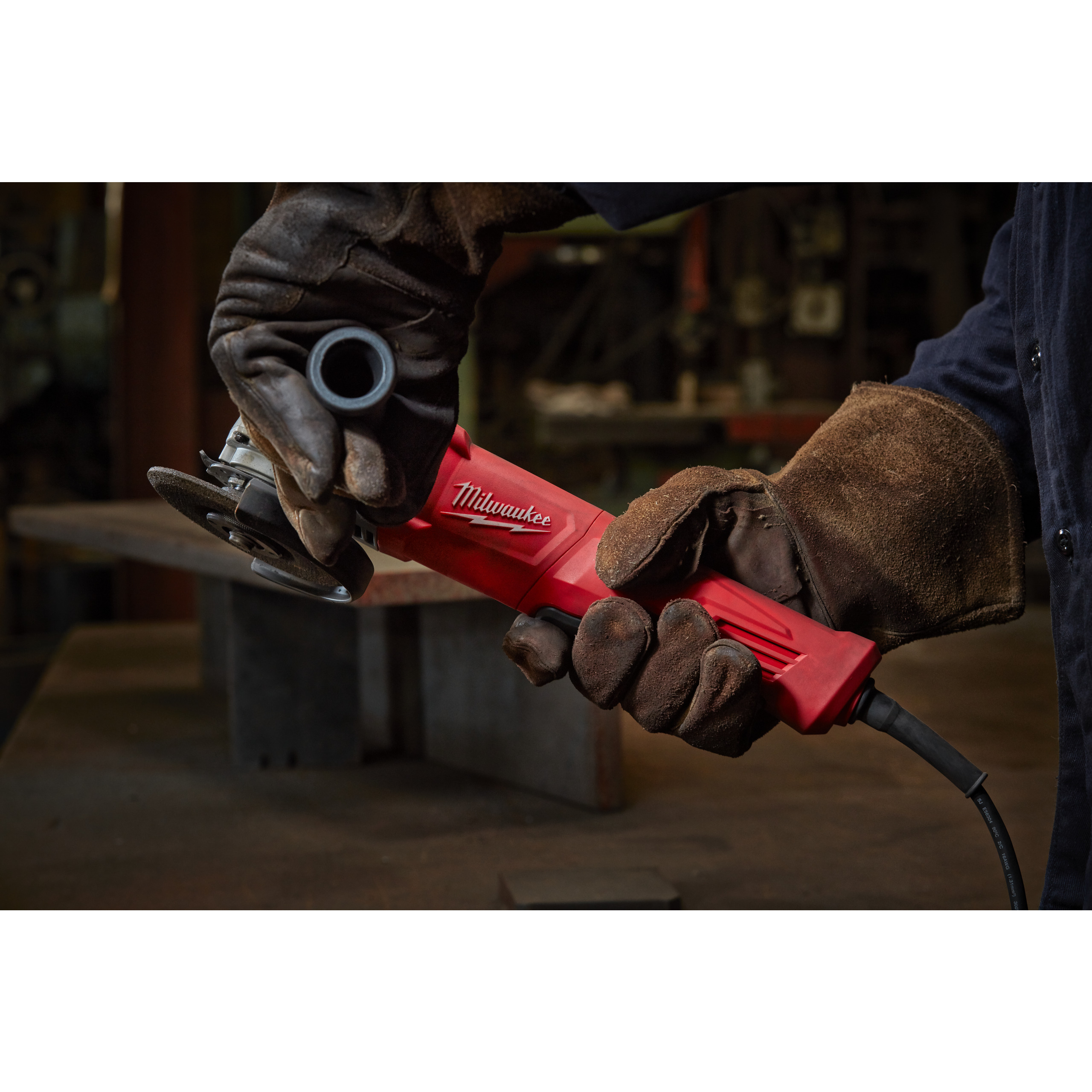 Amoladora angular de 1250W con interruptor de paleta AG 13 XSPD Milwaukee - Imagen 4