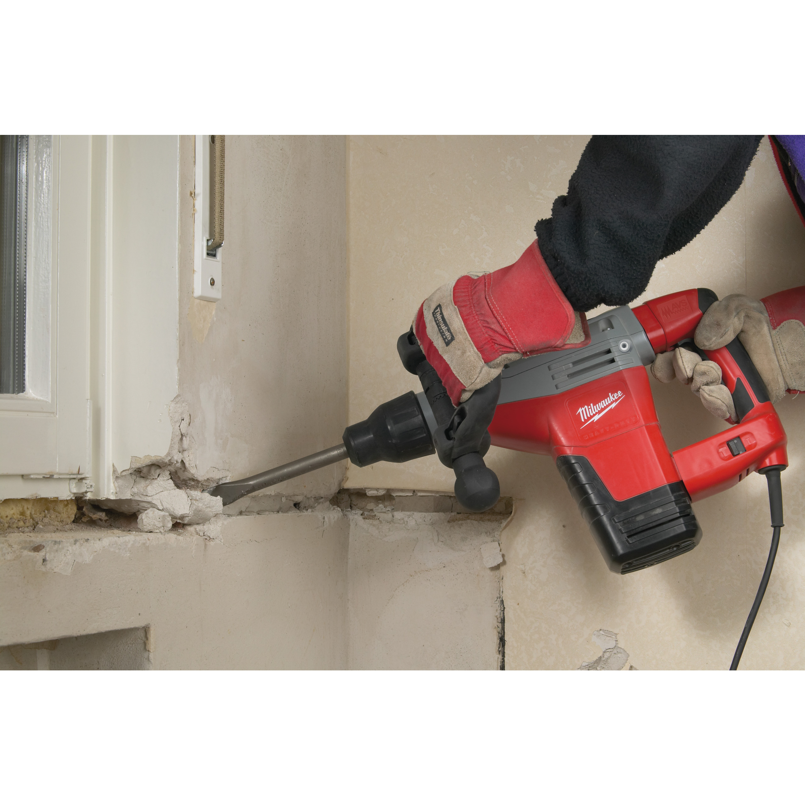 Martillo demoledor SDS-Max de 5kg K 500 S Milwaukee - Imagen 3