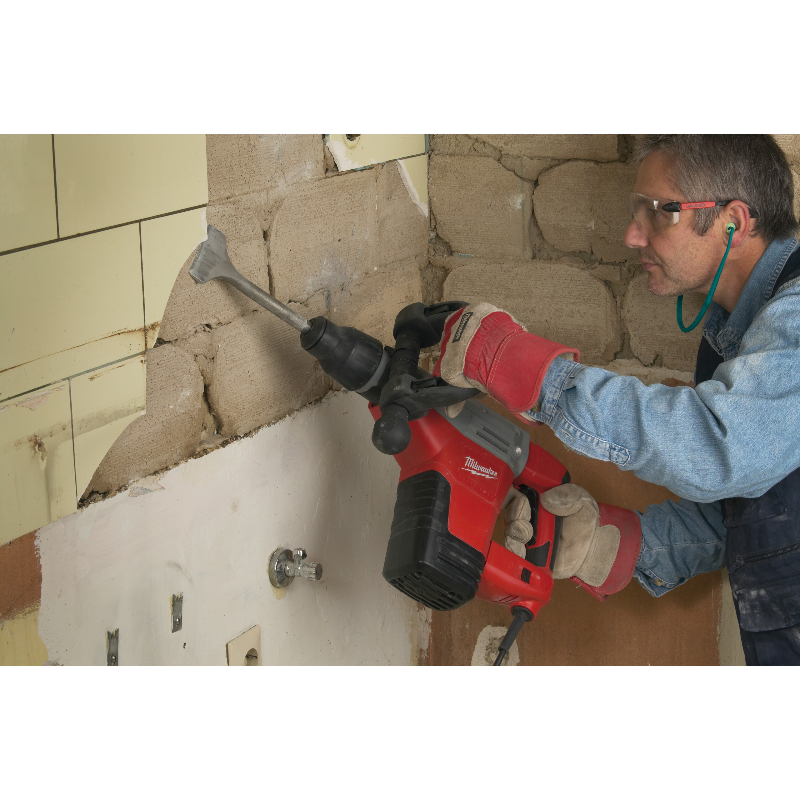 Martillo demoledor SDS-Max de 5kg K 500 S Milwaukee - Imagen 4
