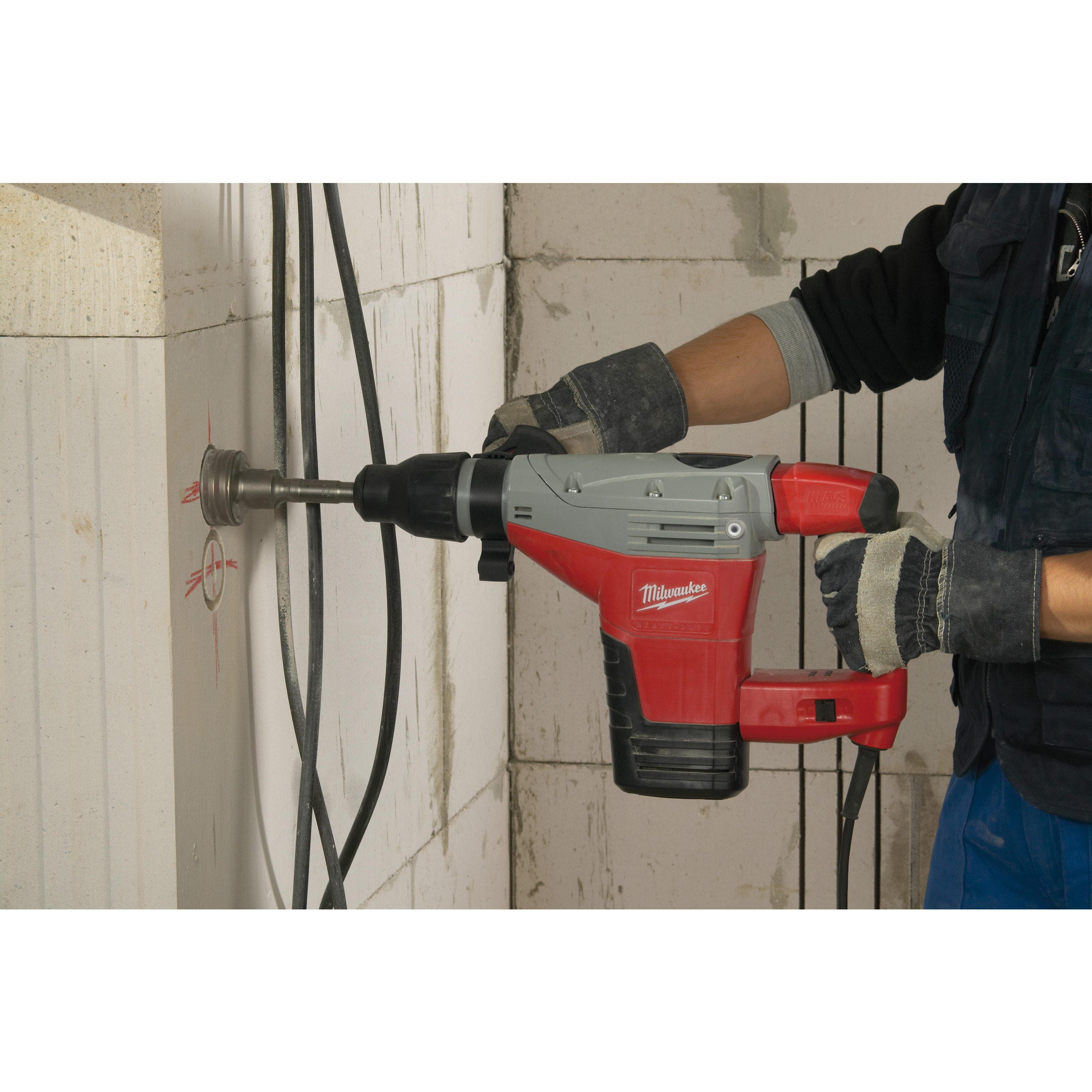 Martillo combinado SDS-Max de 5kg K 545 S Milwaukee - Imagen 5