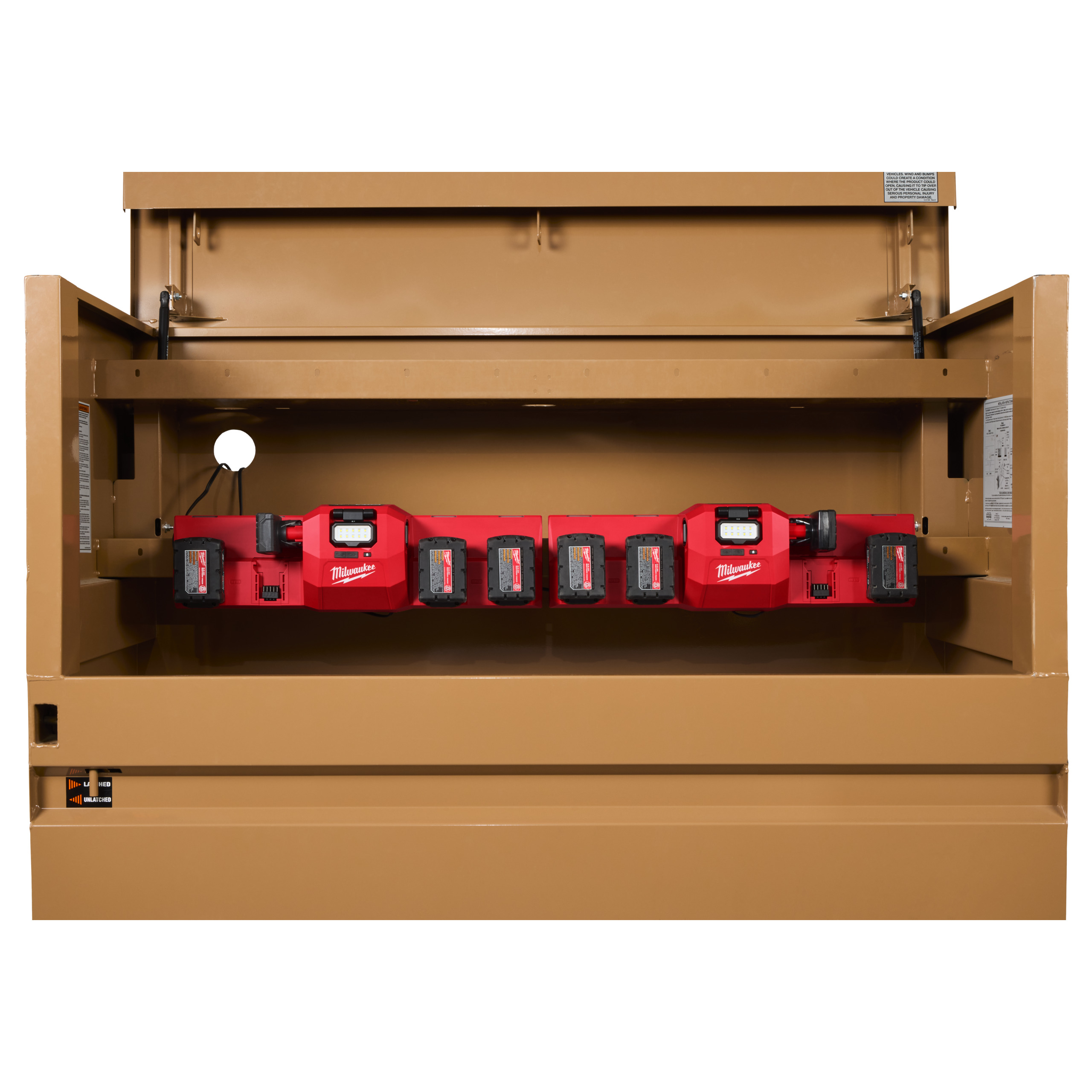 Cargador rápido multivoltaje M12™-M18™ Gangbox M12-18 GBC4 Milwaukee - Imagen 4