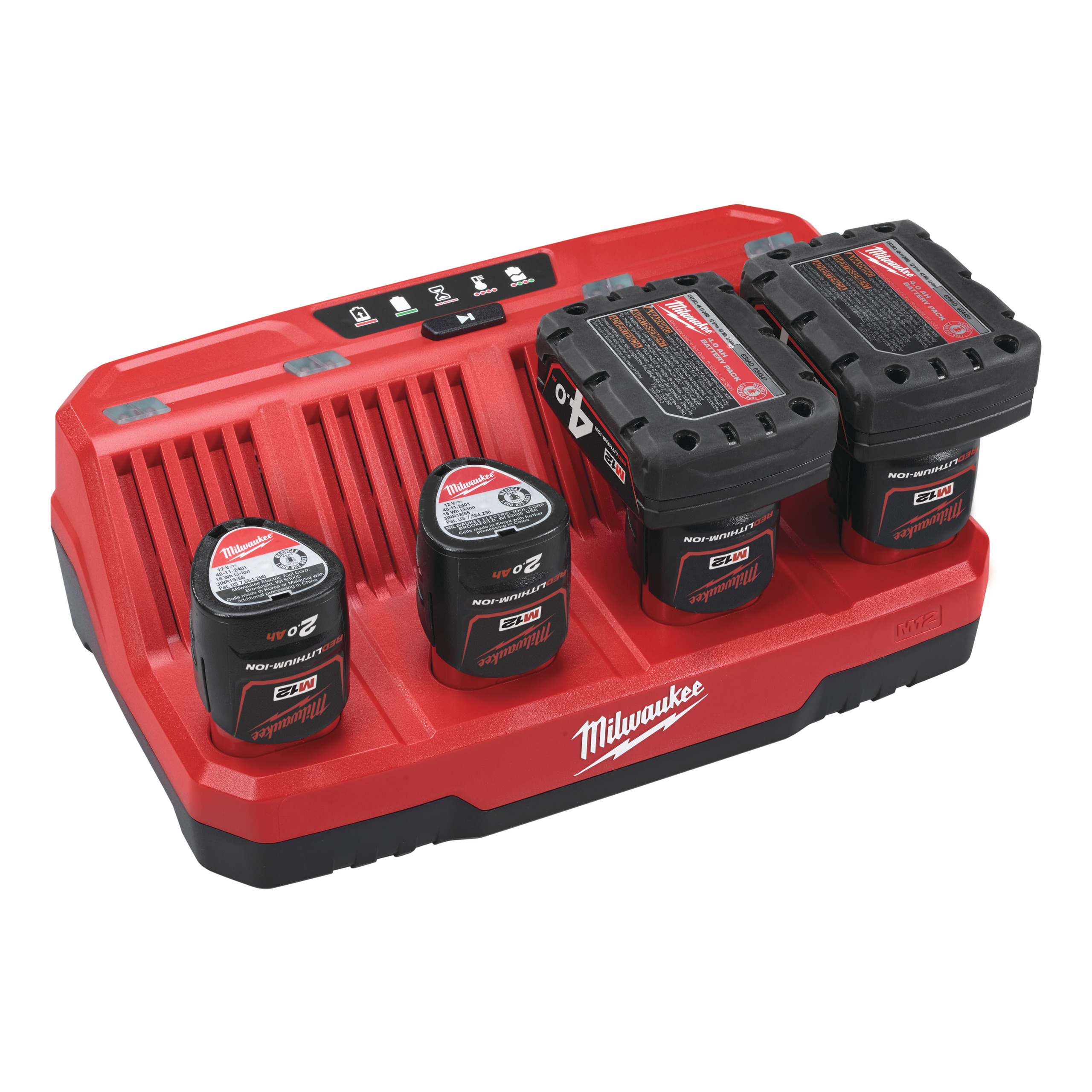 Cargador multipuerto M12™ M12 C4 Milwaukee - Imagen 3