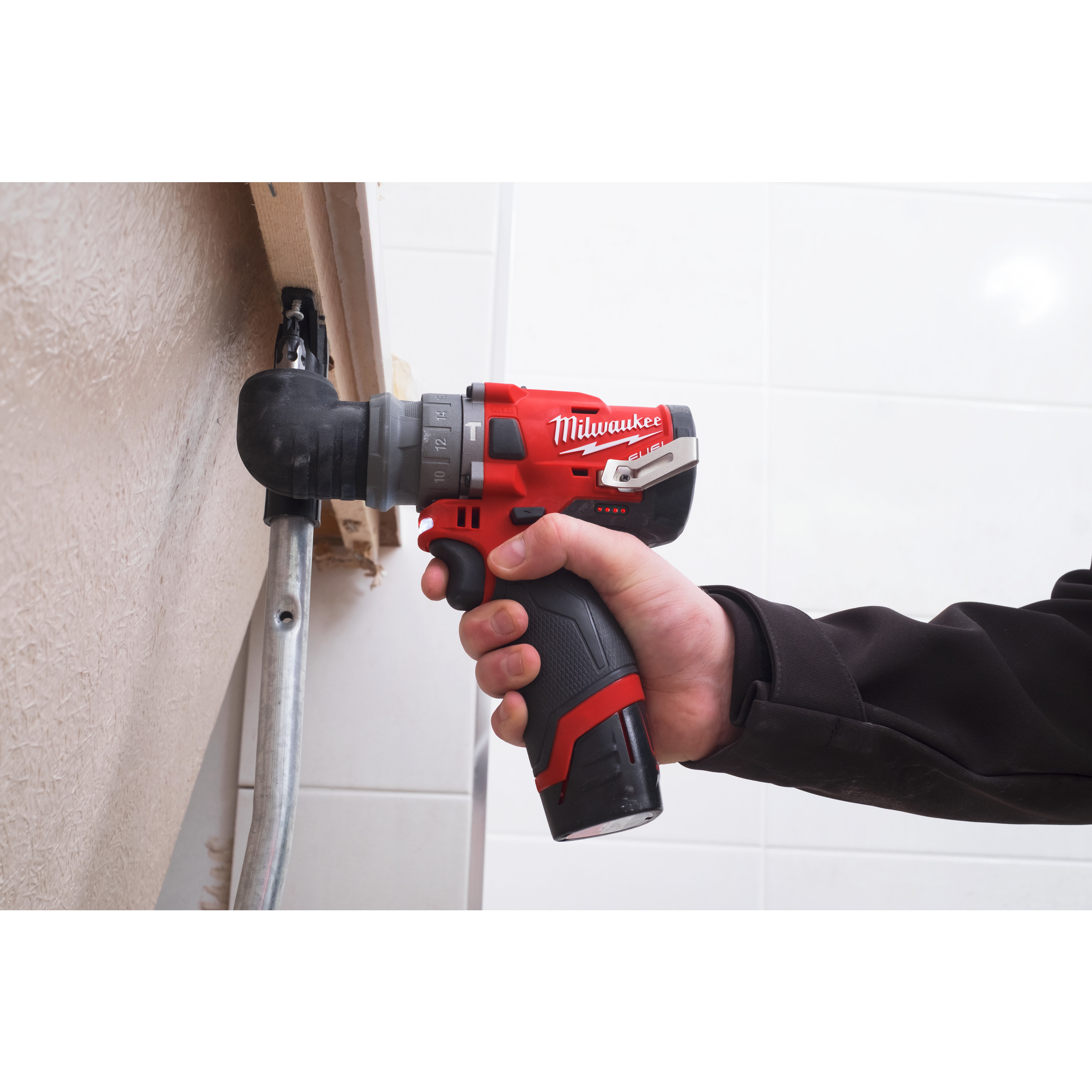 Taladro percutor sub compacto con portabrocas desmontable M12 FUEL™ M12 FPDX Milwaukee - Imagen 6