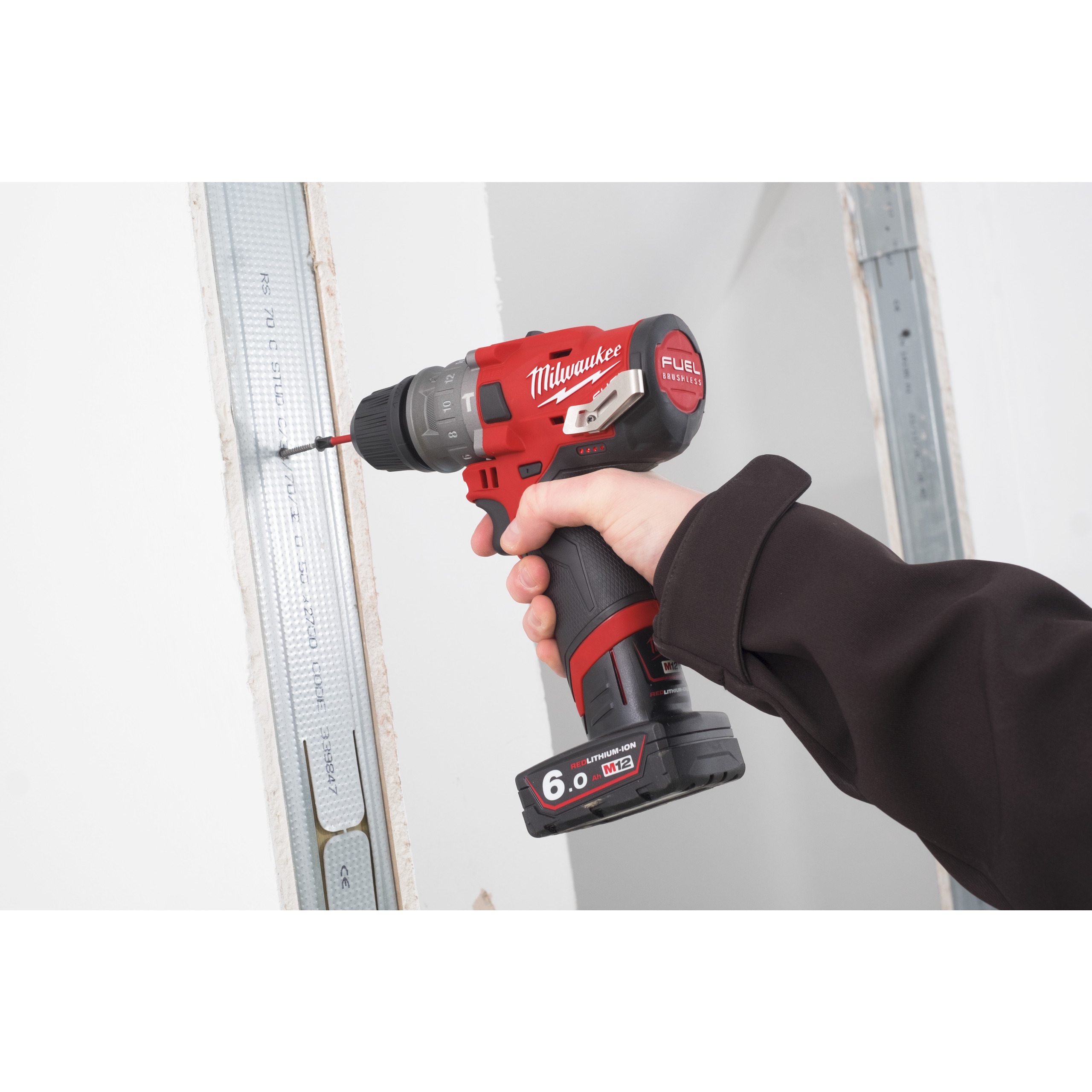 Taladro percutor sub compacto M12™ con portabrocas desmontable M12 FPDX Milwaukee - Imagen 4