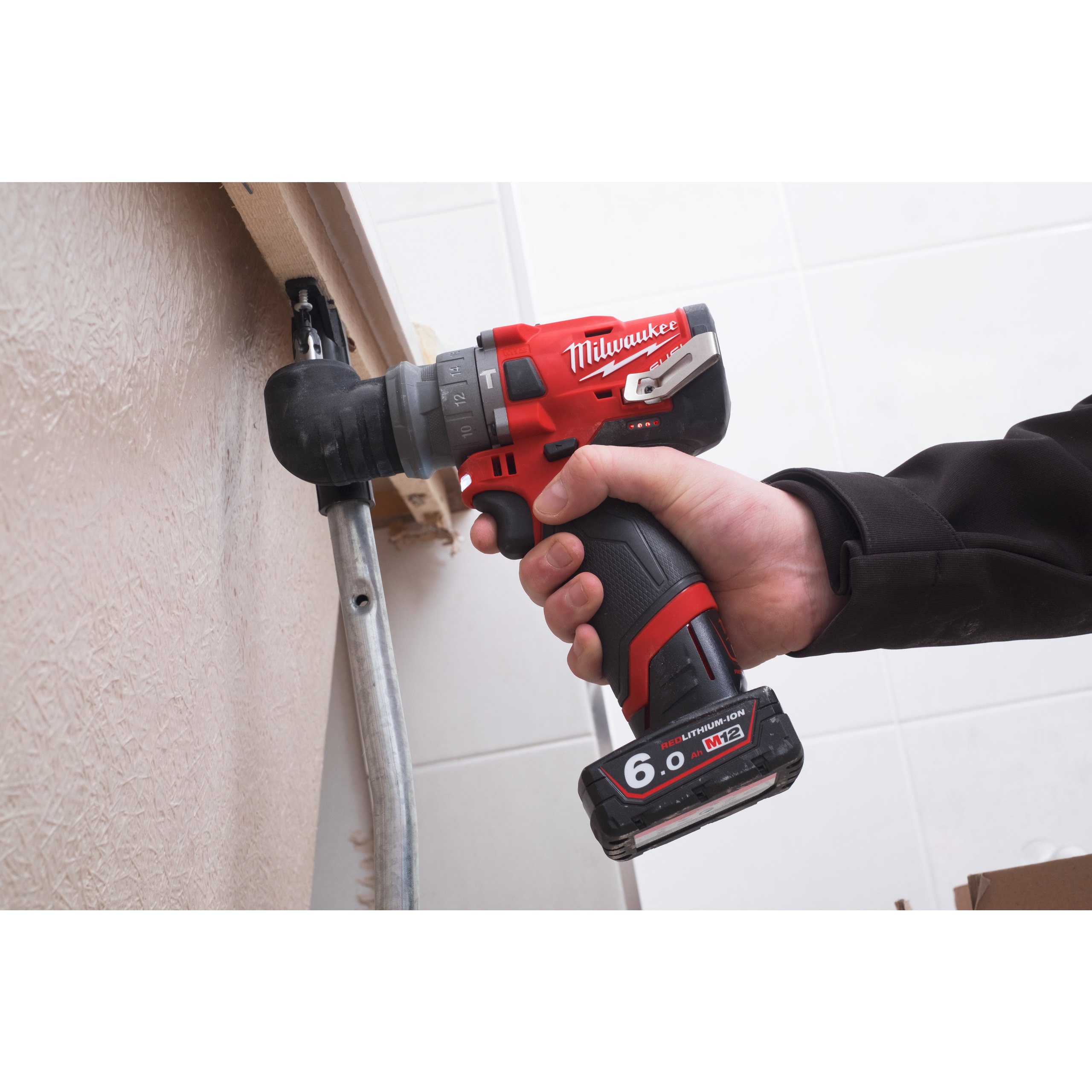 Taladro percutor sub compacto M12™ con portabrocas desmontable M12 FPDX Milwaukee - Imagen 6