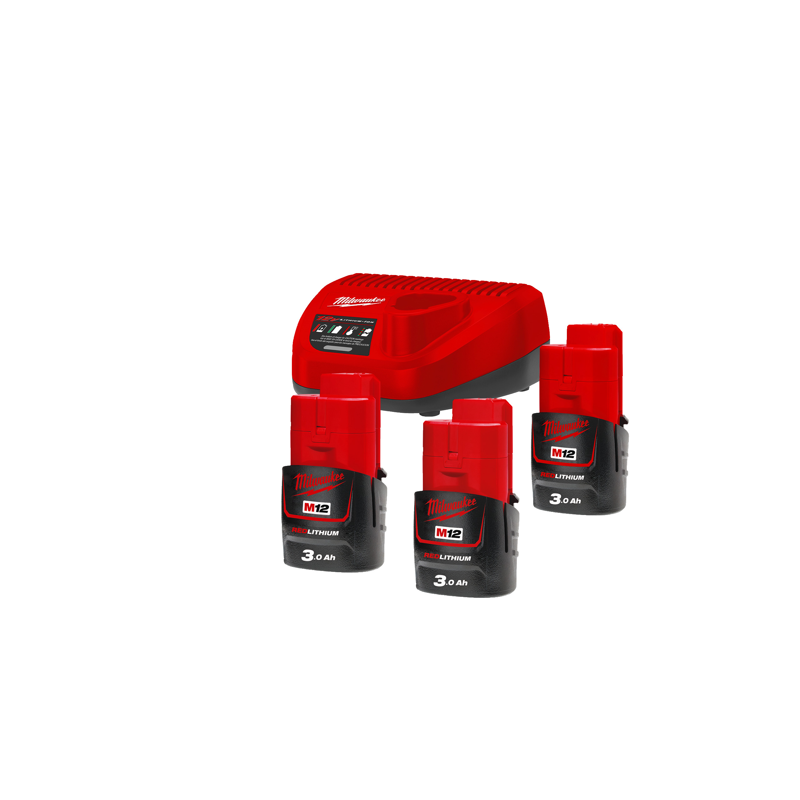 Pack NRG M12™ 3 M12 NRG-303 Milwaukee