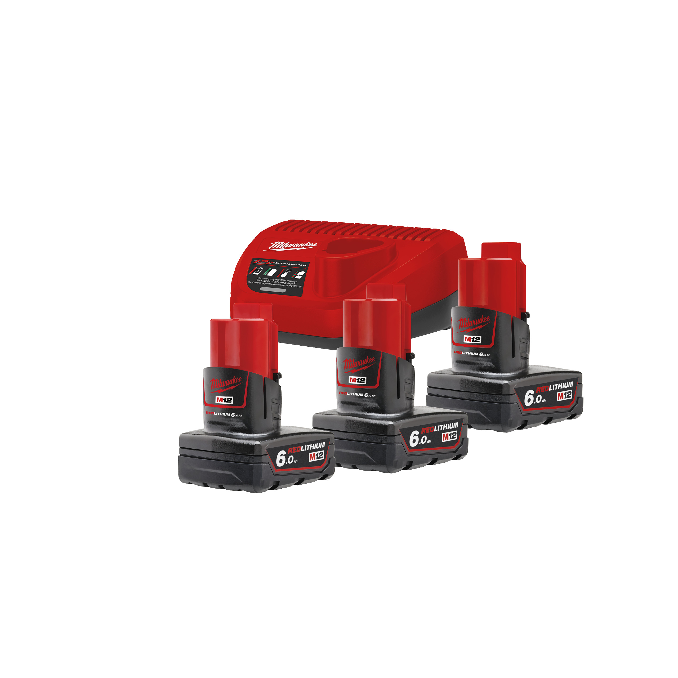 Pack NRG M12™ 6 M12 NRG-603 Milwaukee