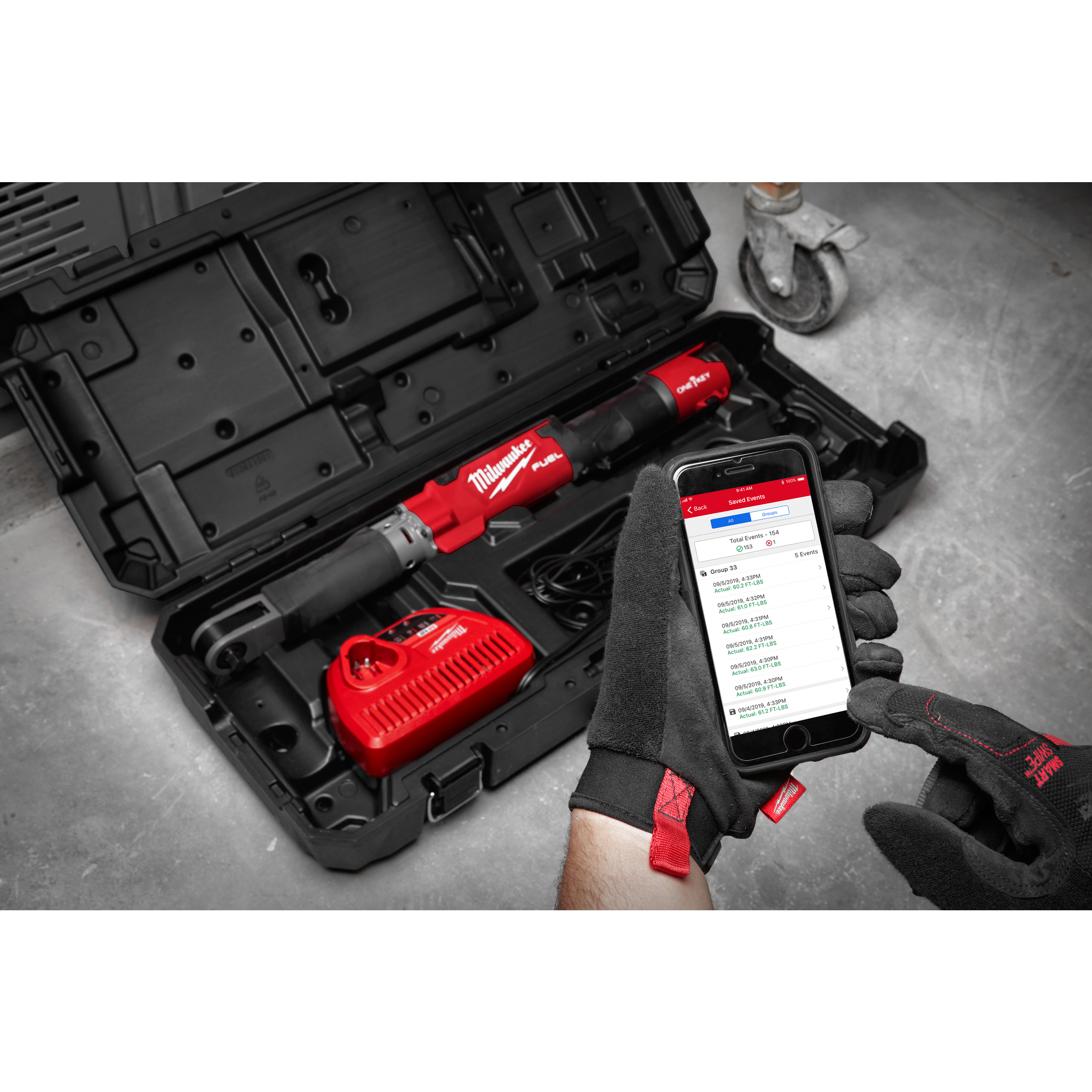 Llave de carraca dinamométrica M12 FUEL™ ONE-KEY™ de ½″ Milwaukee - Ref. 4933464969 - Imagen 4