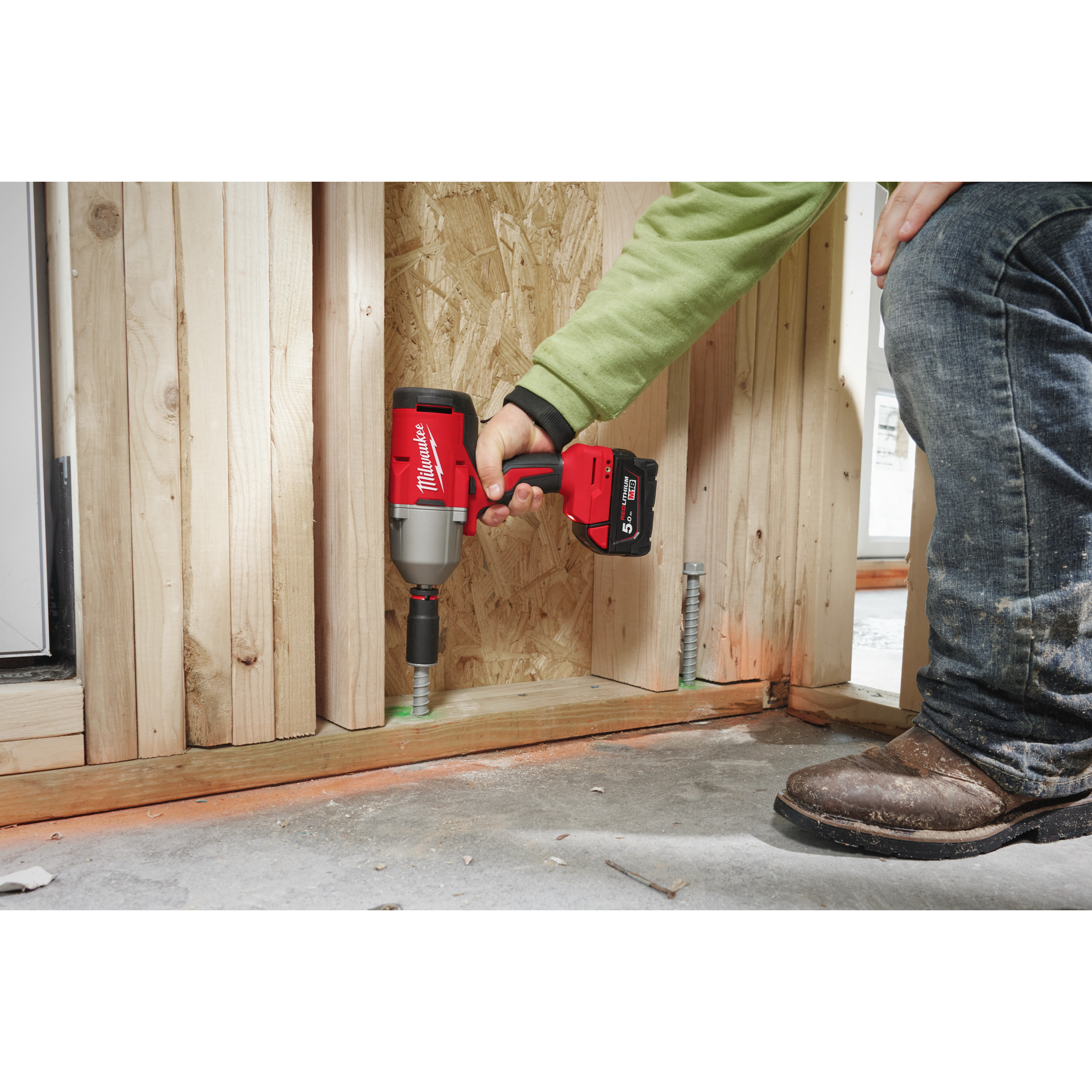 Llave de impacto de alto par sin escobillas M18™, ½″ con anillo M18 BLHIWF12 Milwaukee - Imagen 4