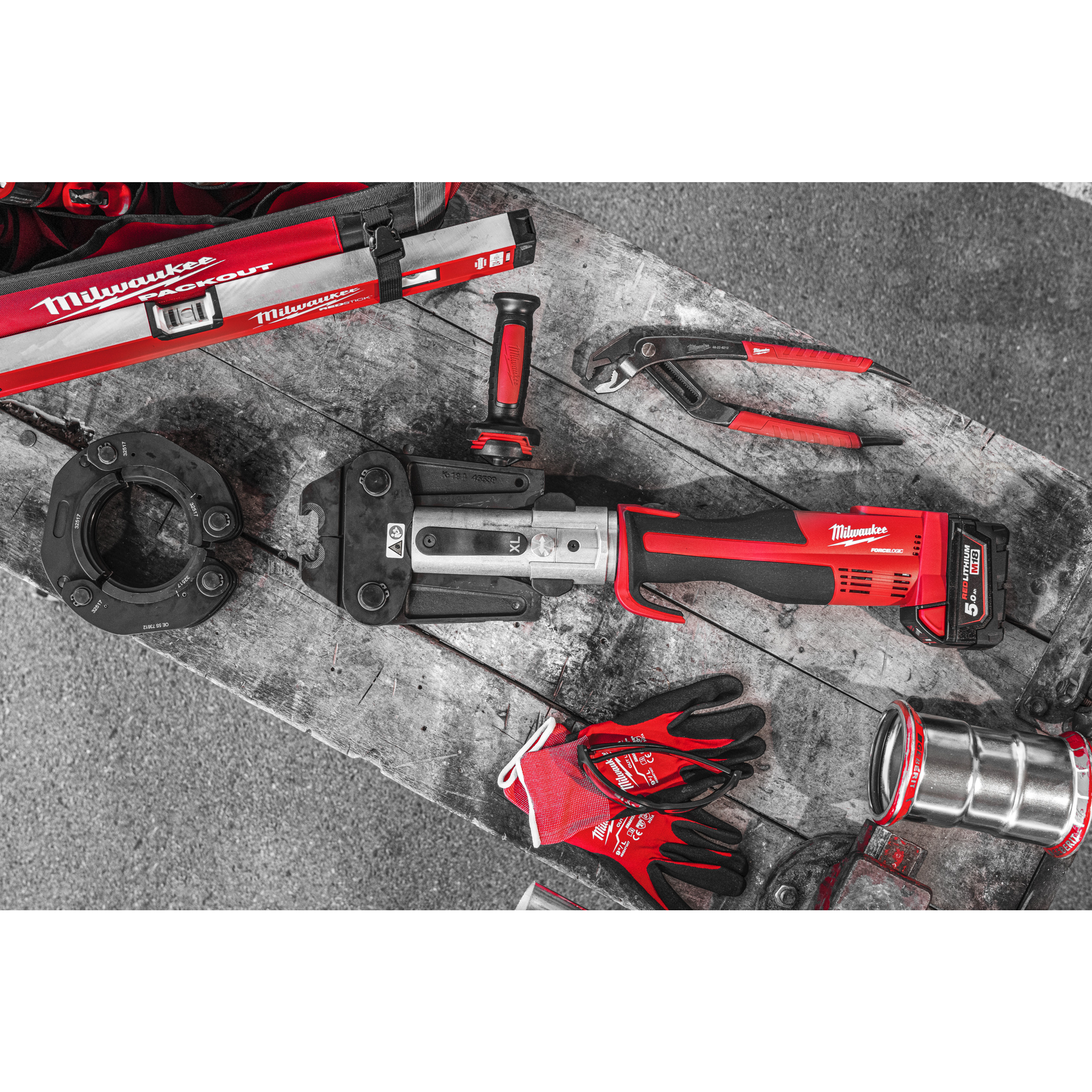 Prensadora hidráulica sin escobillas XL M18™ FORCE LOGIC™ M18 BLHPTXL Milwaukee - Imagen 5