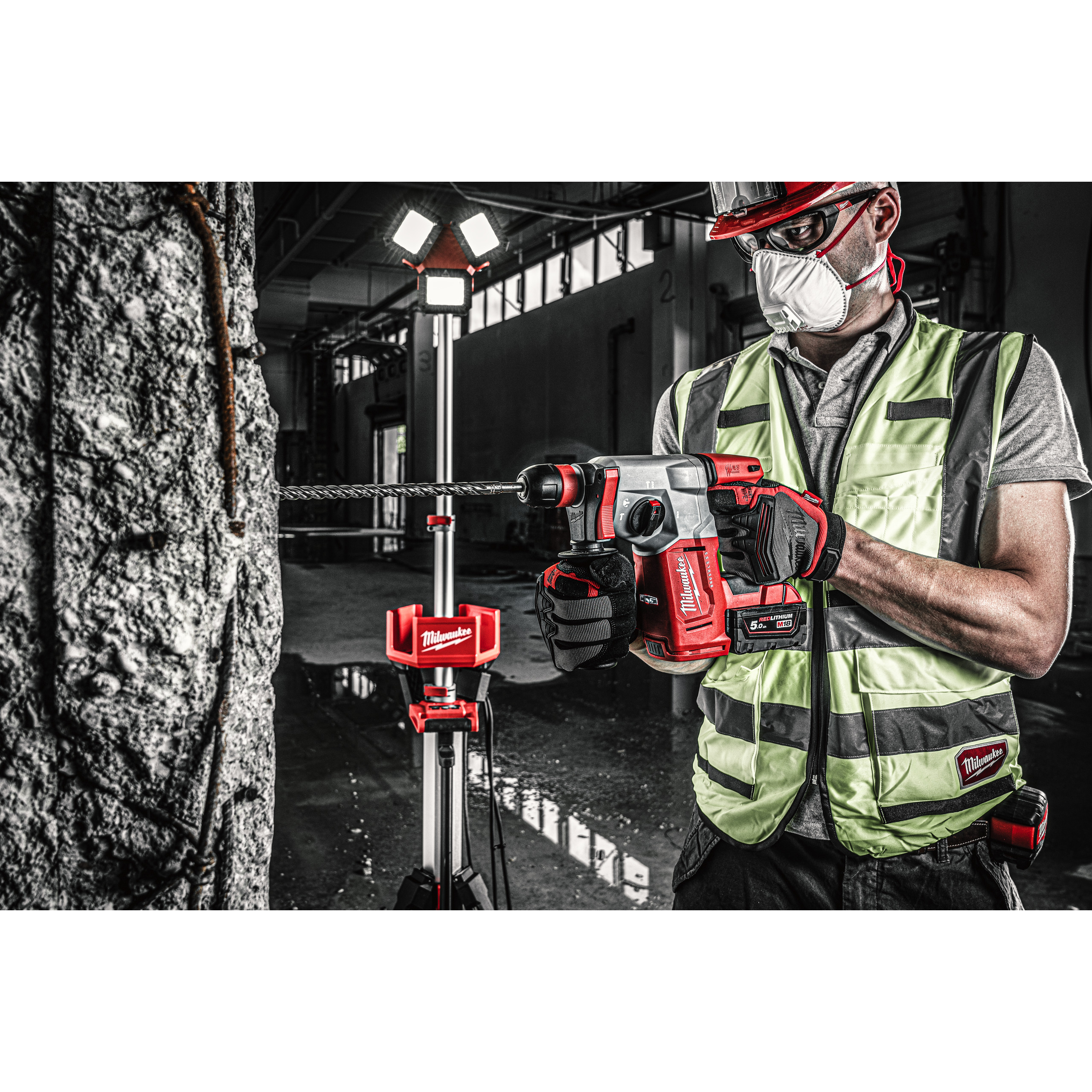 Martillo combinado SDS-Plus sin escobillas M18™ de 26mm con FIXTEC™ M18 BLHX Milwaukee - Imagen 3