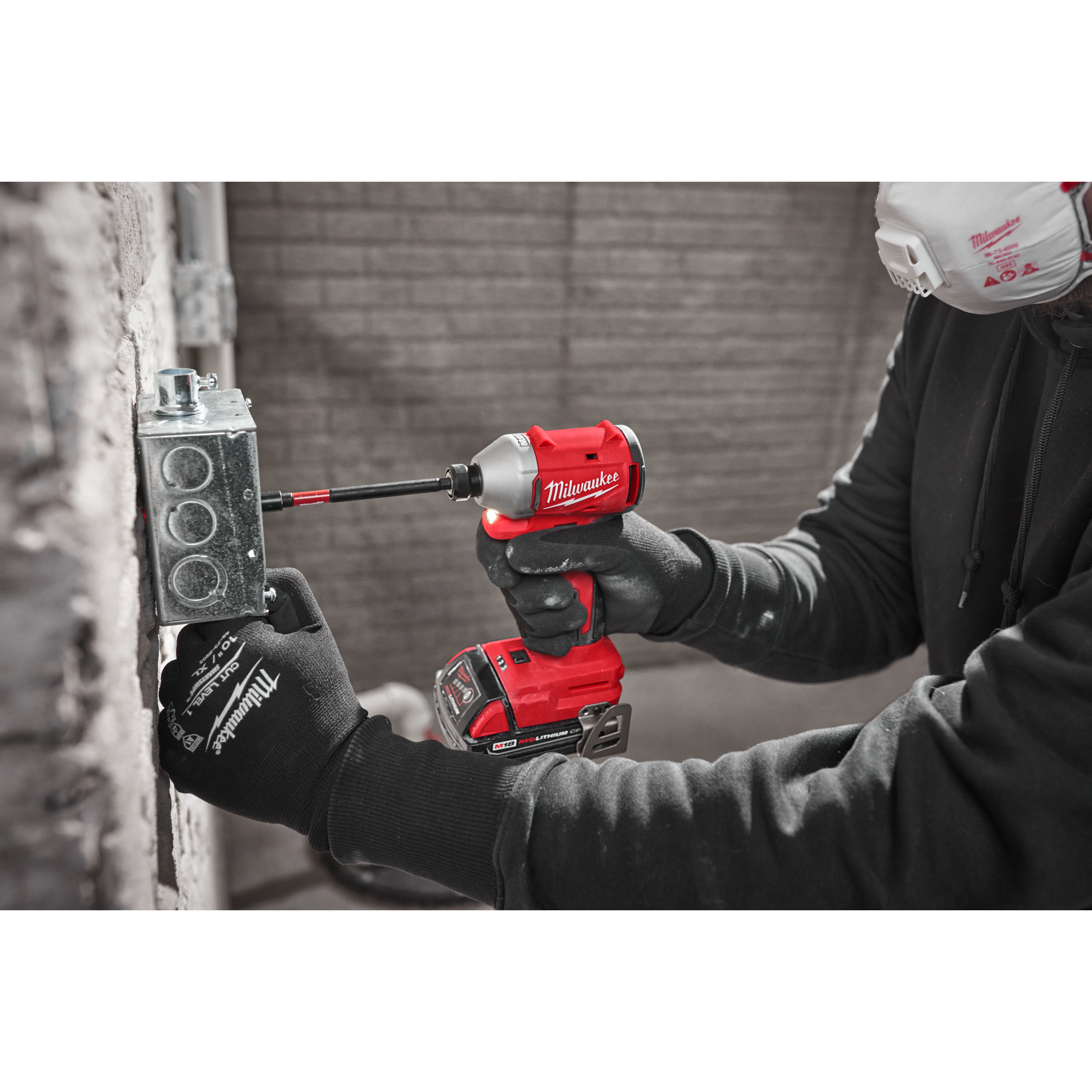 Atornillador de impacto sin escobillas M18™, ¼″ hex M18 BLIDR Milwaukee - Imagen 3
