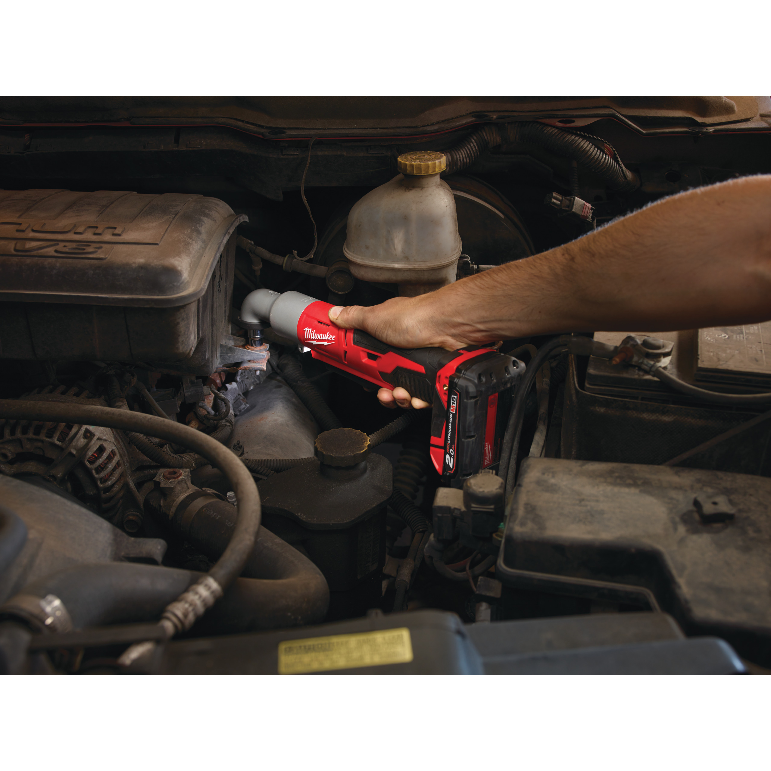 Llave de impacto compacta acodada M18™ de ⅜″ M18 BRAIW Milwaukee - Imagen 3