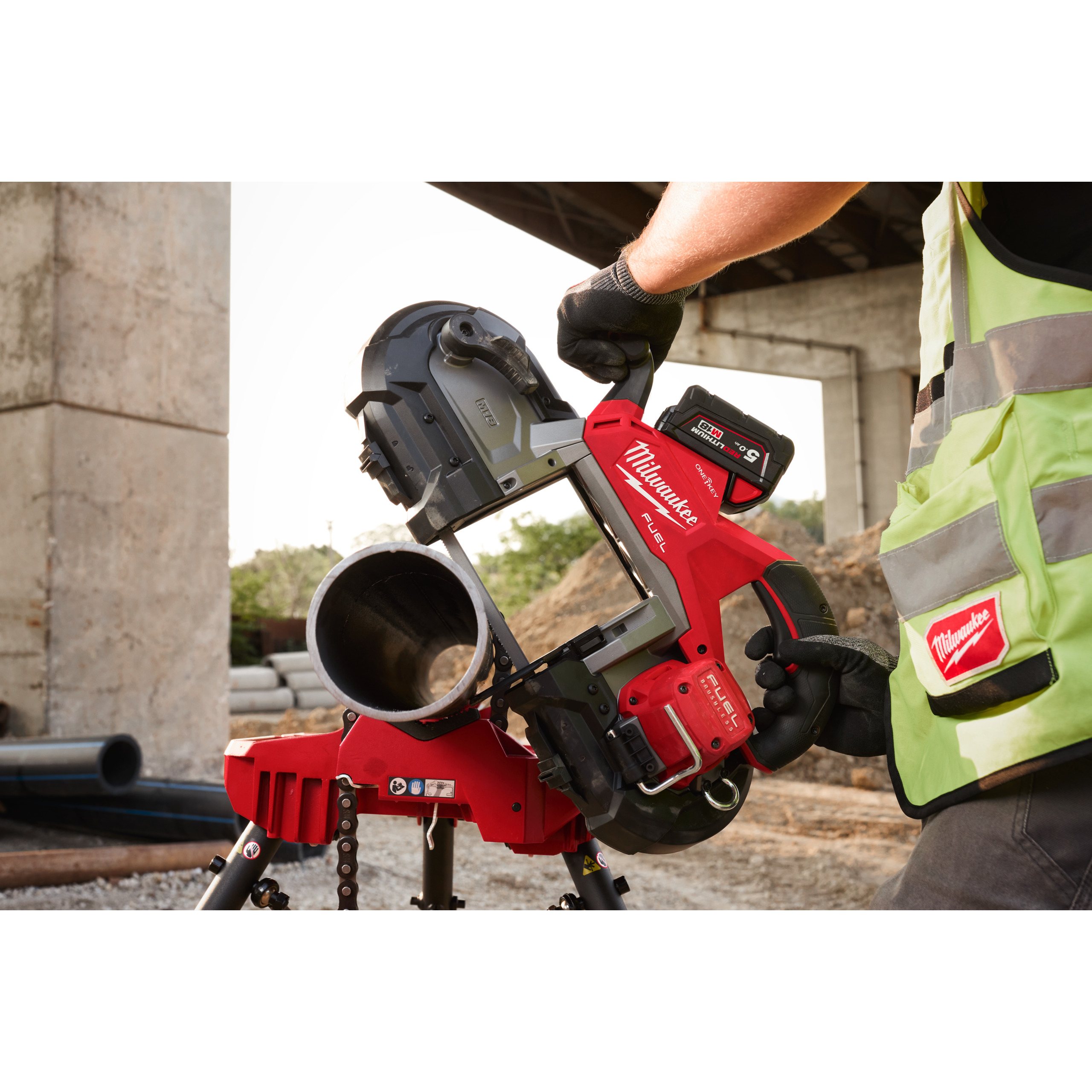 Sierra de banda M18 FUEL, 127mm de seguridad Milwaukee - Imagen 5
