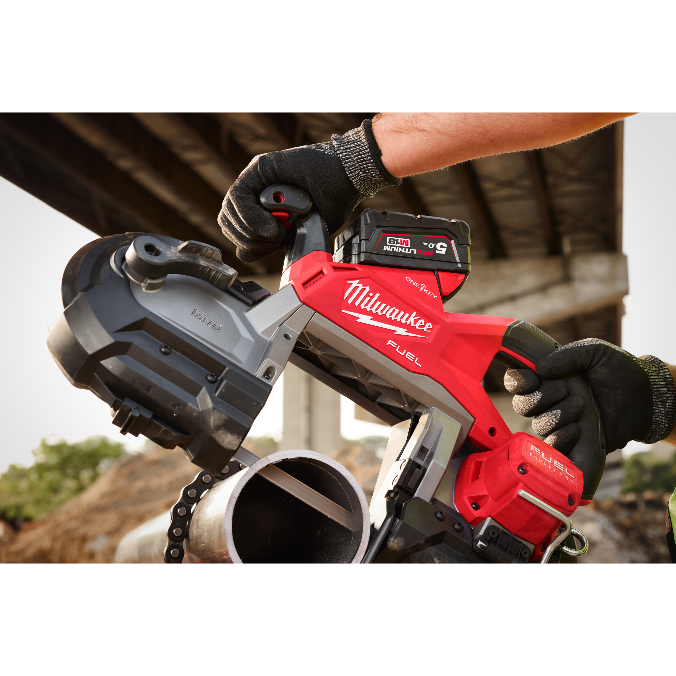 Sierra de banda M18 FUEL, 127mm de seguridad Milwaukee - Imagen 6