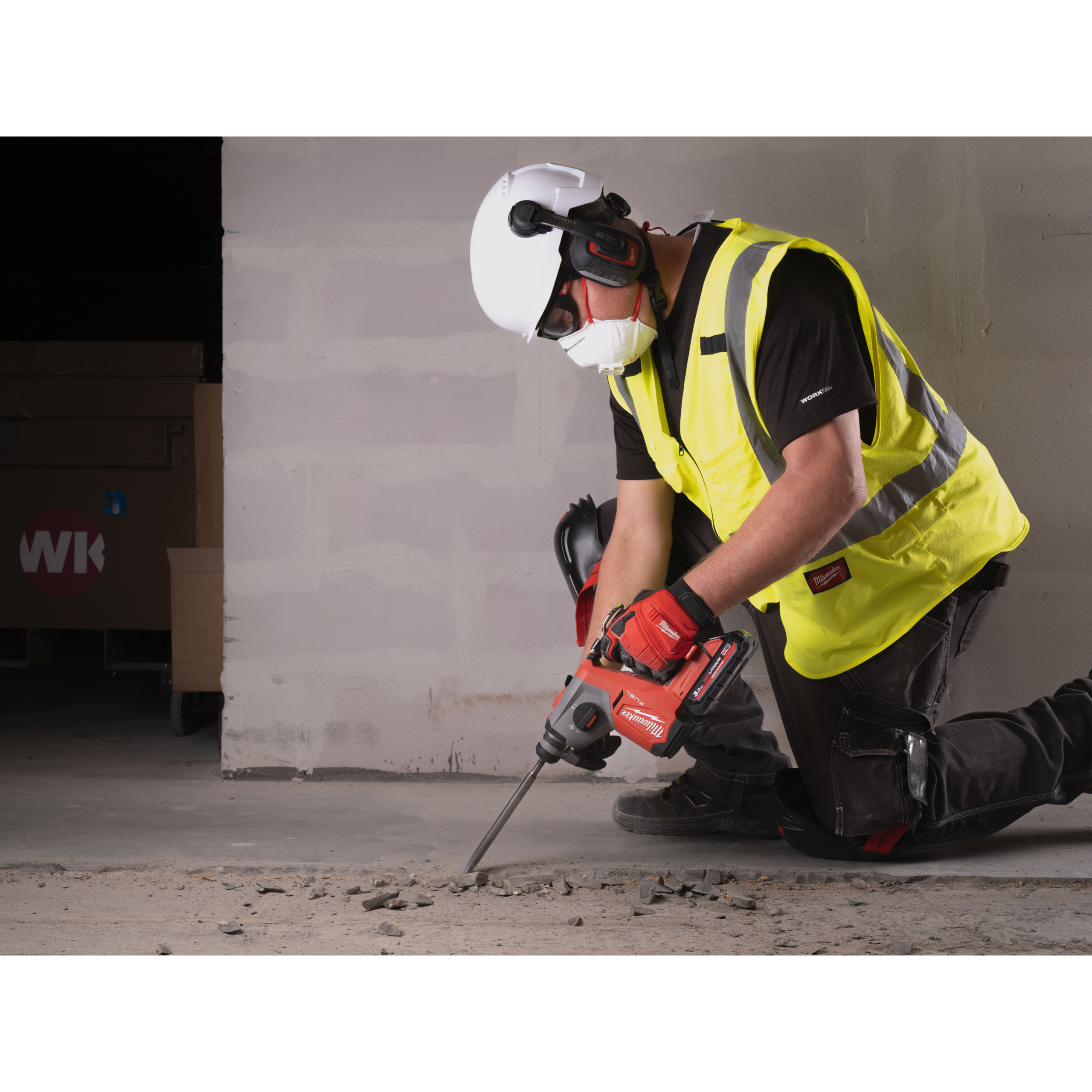 Martillo combinado SDS-Plus M18 FUEL™, 16mm con extractor de polvo M18 FHACDDE Milwaukee - Imagen 5