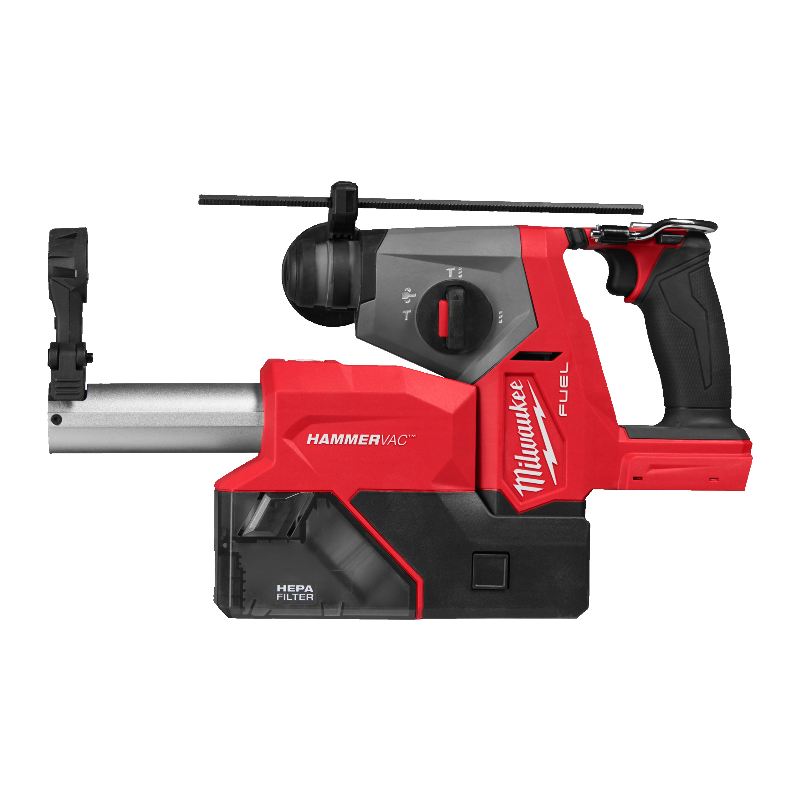 Martillo combinado SDS-Plus M18 FUEL™, 16mm con extractor de polvo M18 FHACDDE Milwaukee