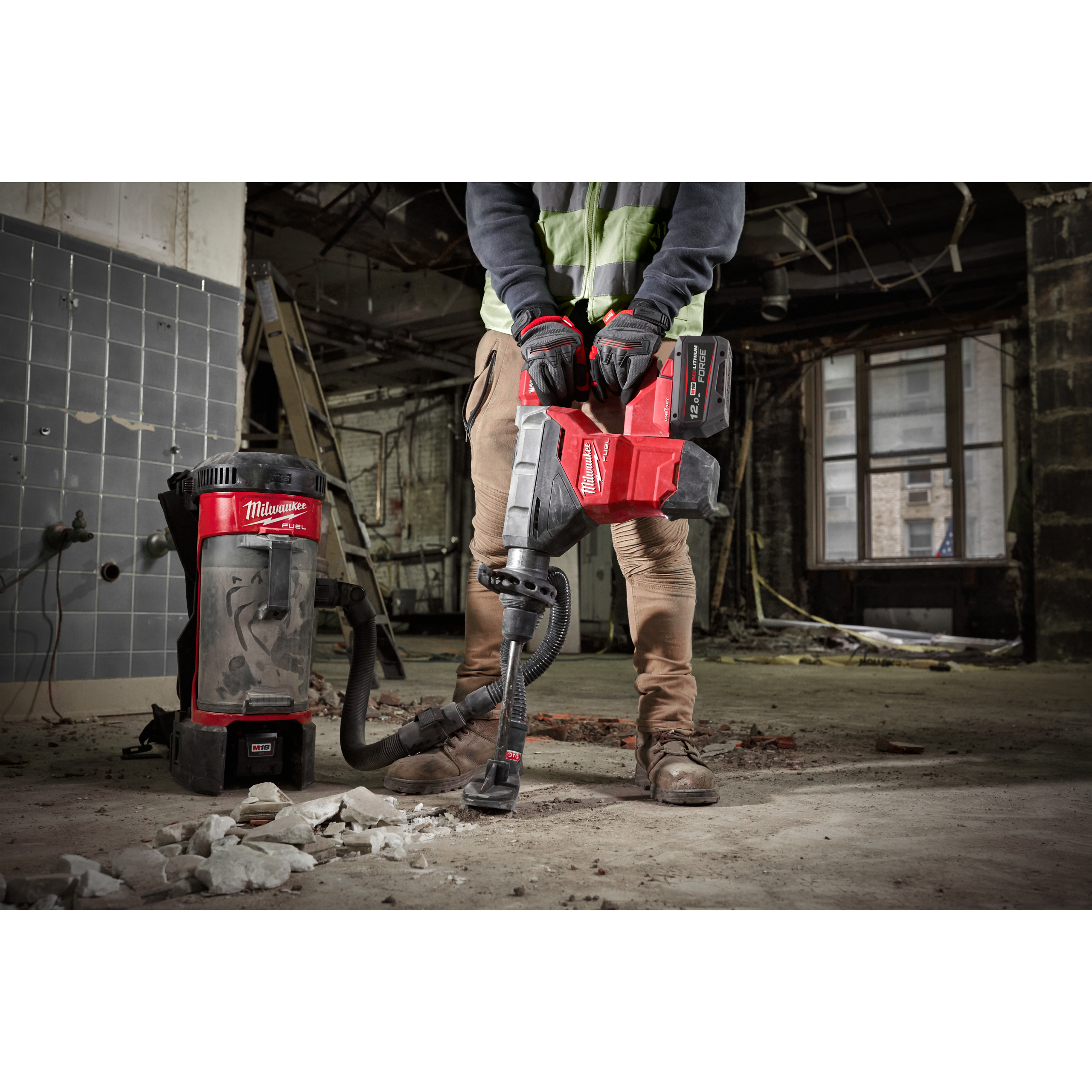 Martillo combinado SDS-Max M18 FUEL™ 8kg Milwaukee - Imagen 3