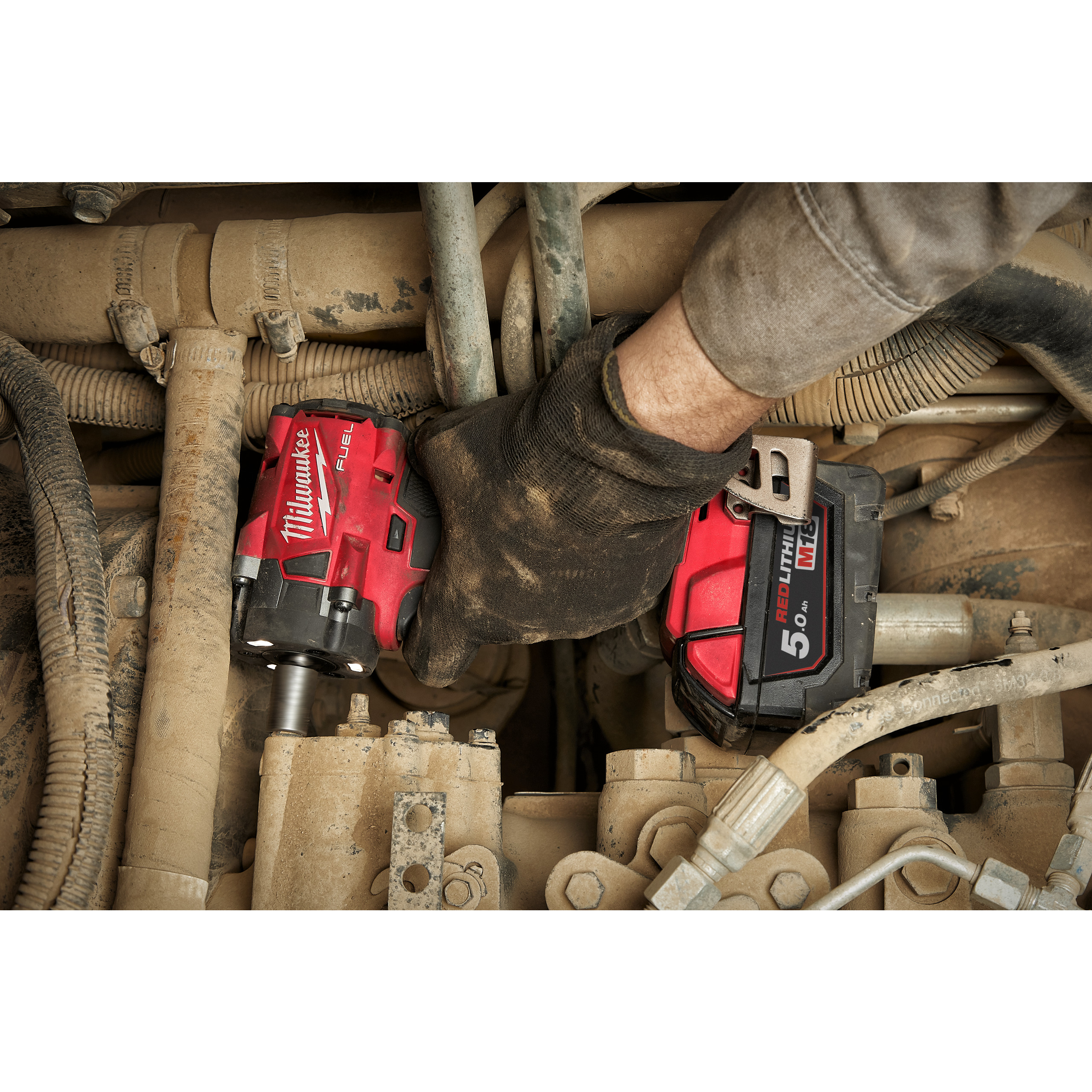 Llave de impacto M18 FUEL™ de ½″ con pin de retención M18 FIW2P12 Milwaukee - Imagen 3