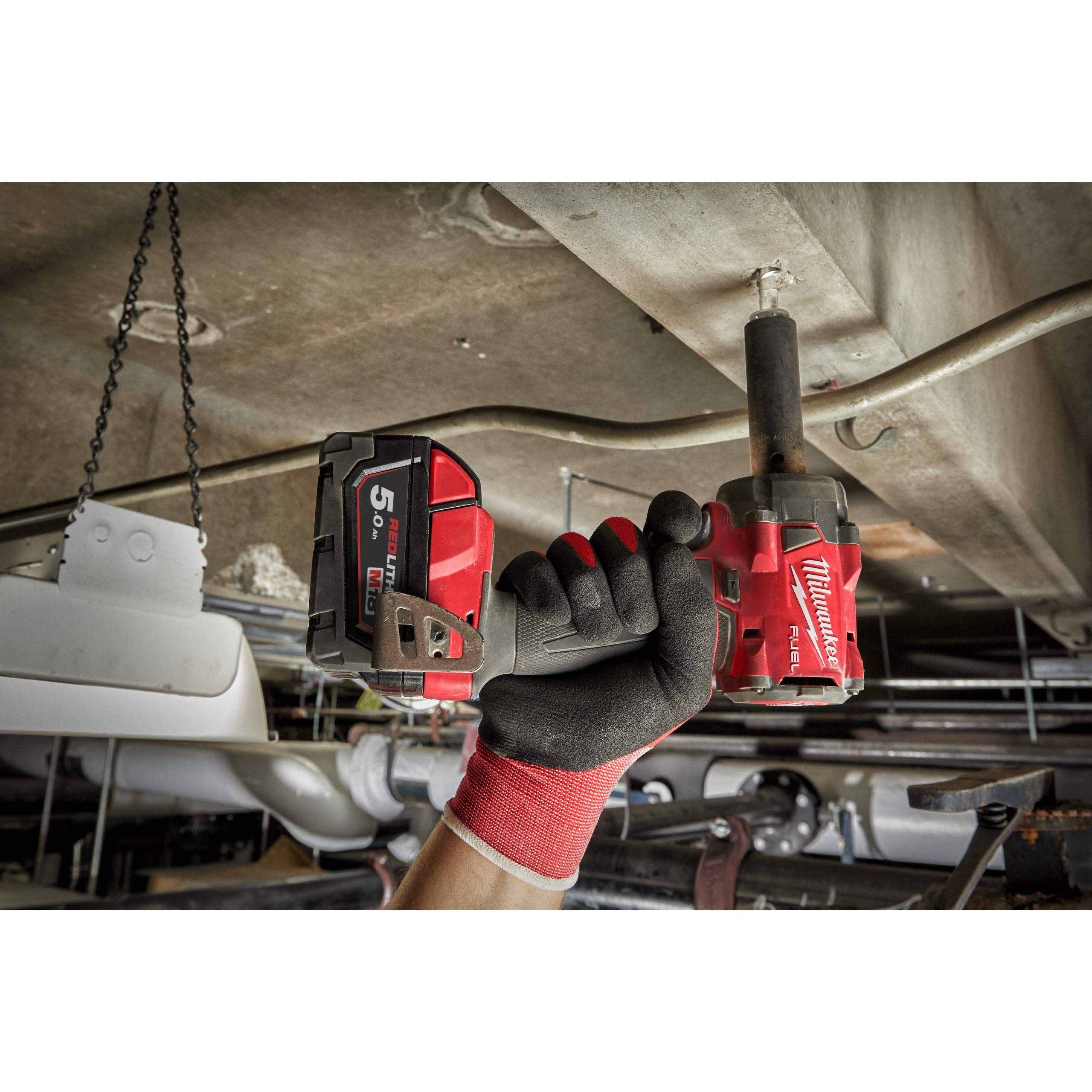 Llave de impacto M18 FUEL™ de ½″ con pin de retención M18 FIW2P12 Milwaukee - Imagen 5