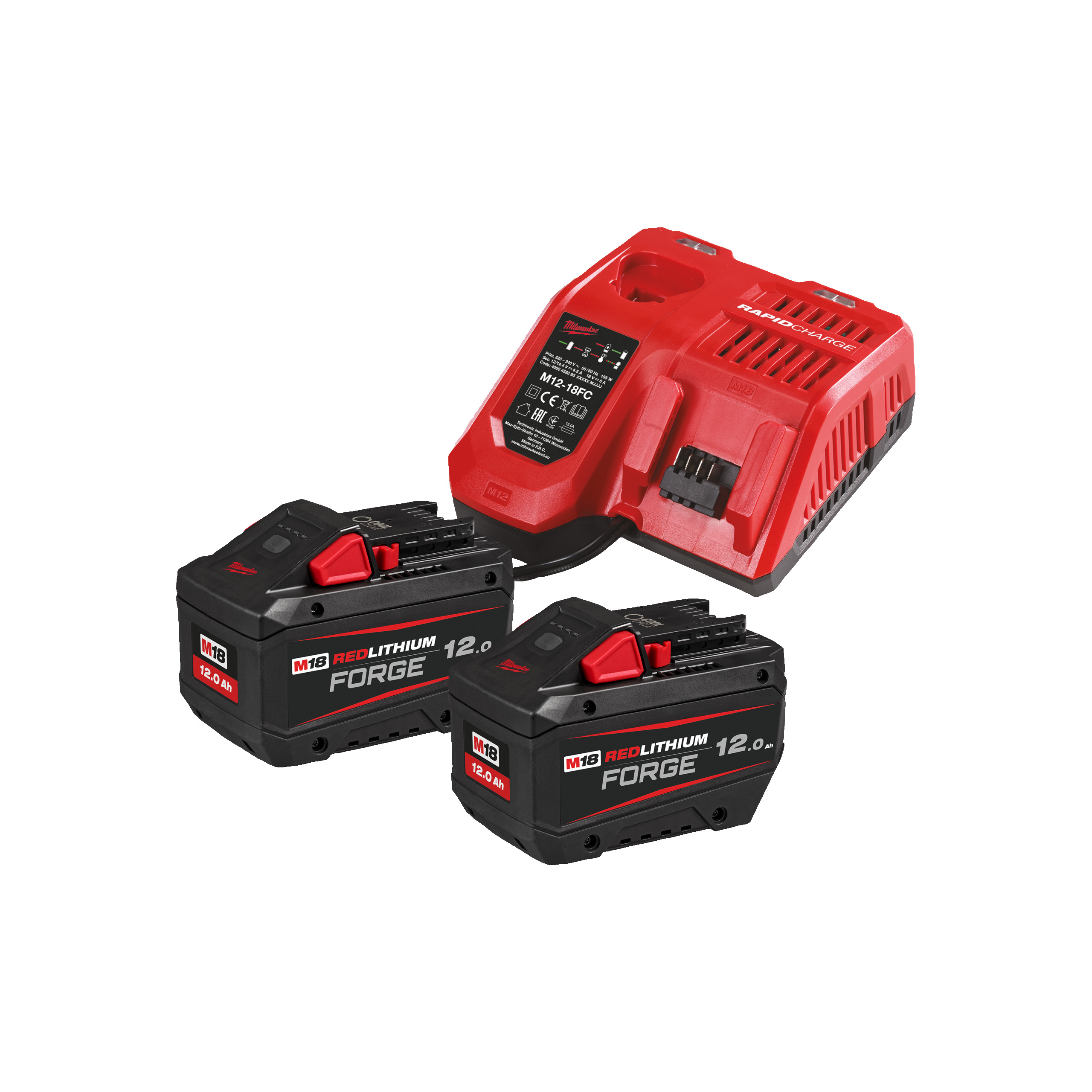 Kit NRG M18™FORGE™ 12 M18 FORGENRG-122 Milwaukee