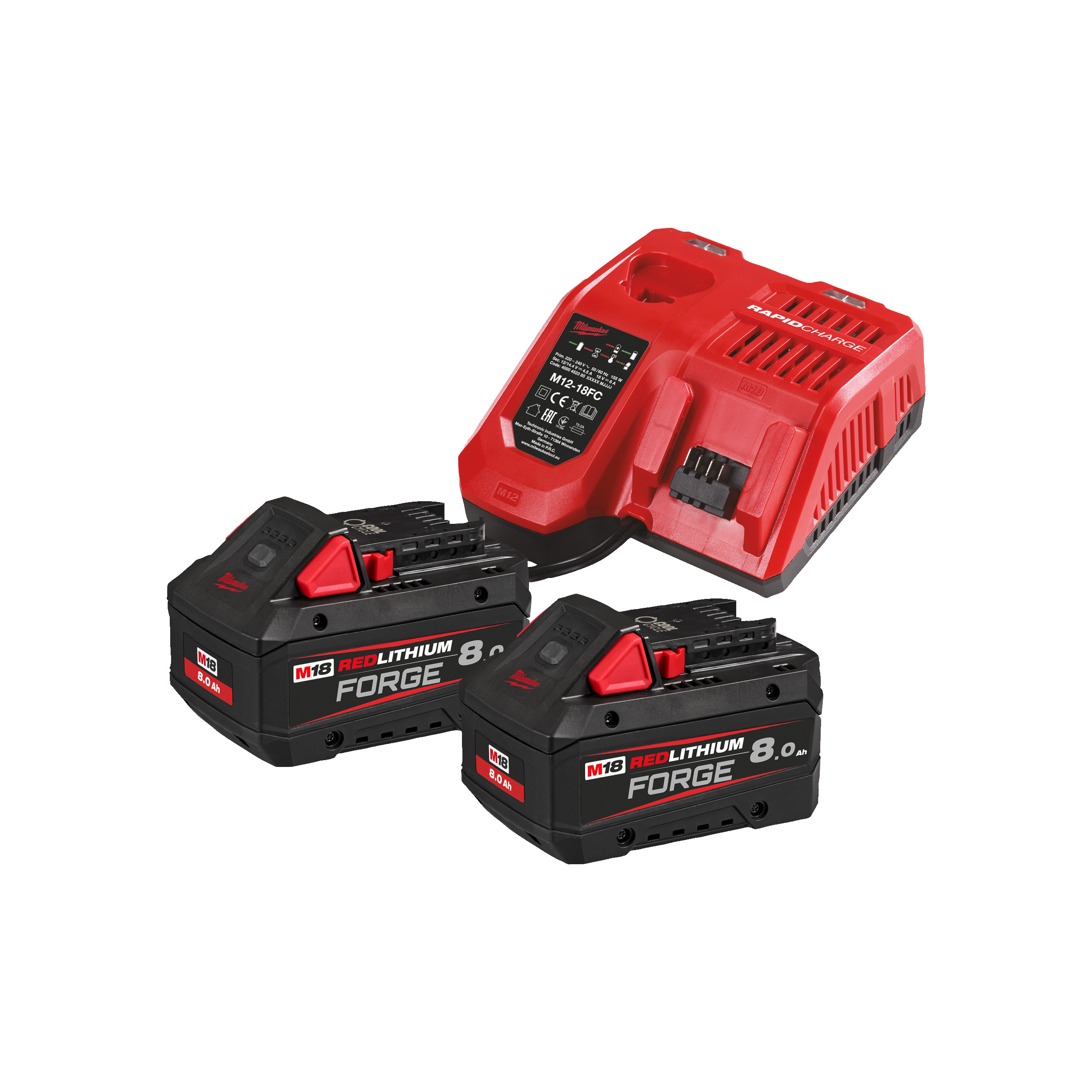 Kit NRG M18™ FORGE™ 8 M18 FORGENRG-802 Milwaukee