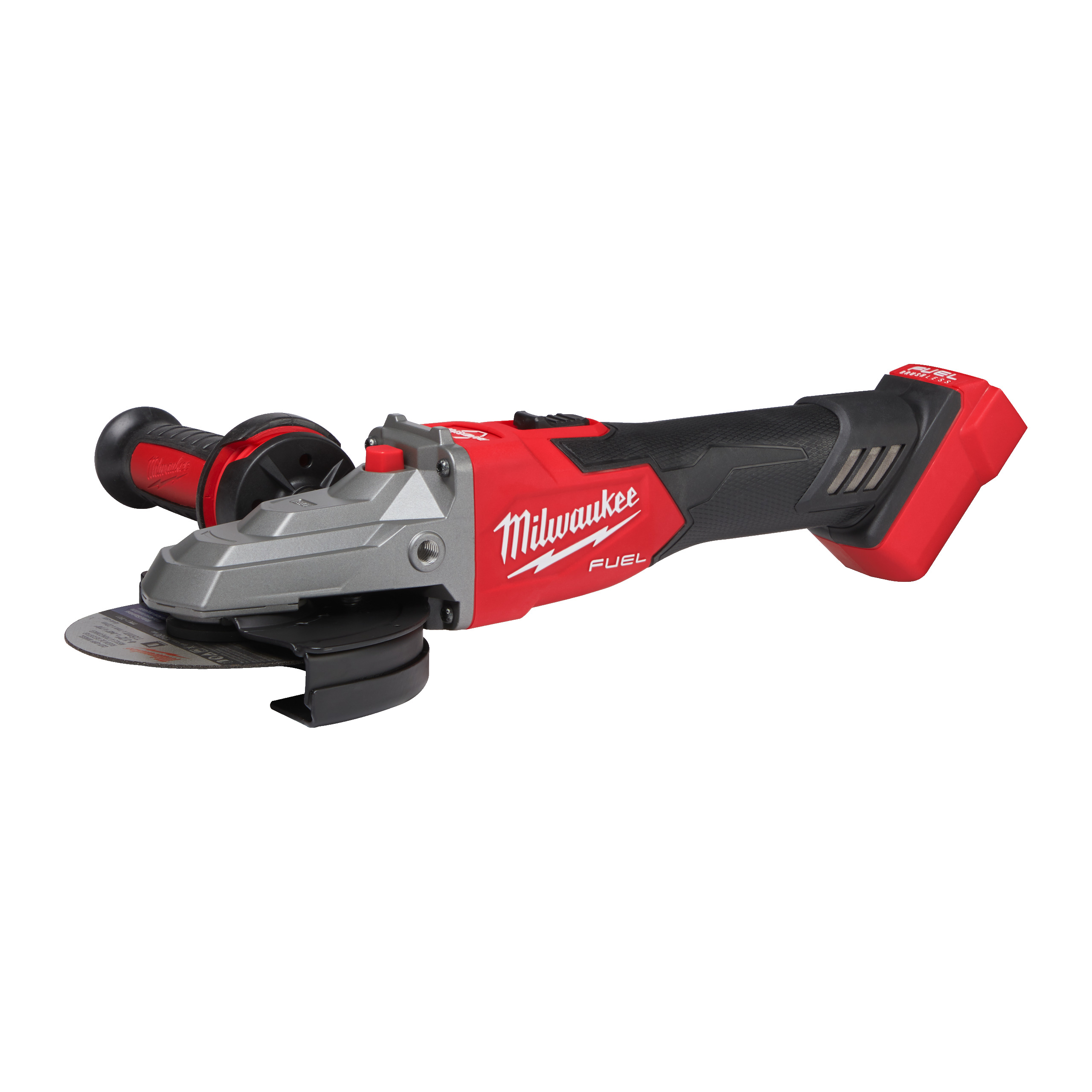 Amoladora angular M18 FUEL™ de 125mm con cabeza plana, freno e interruptor de botón Milwaukee - Imagen 3
