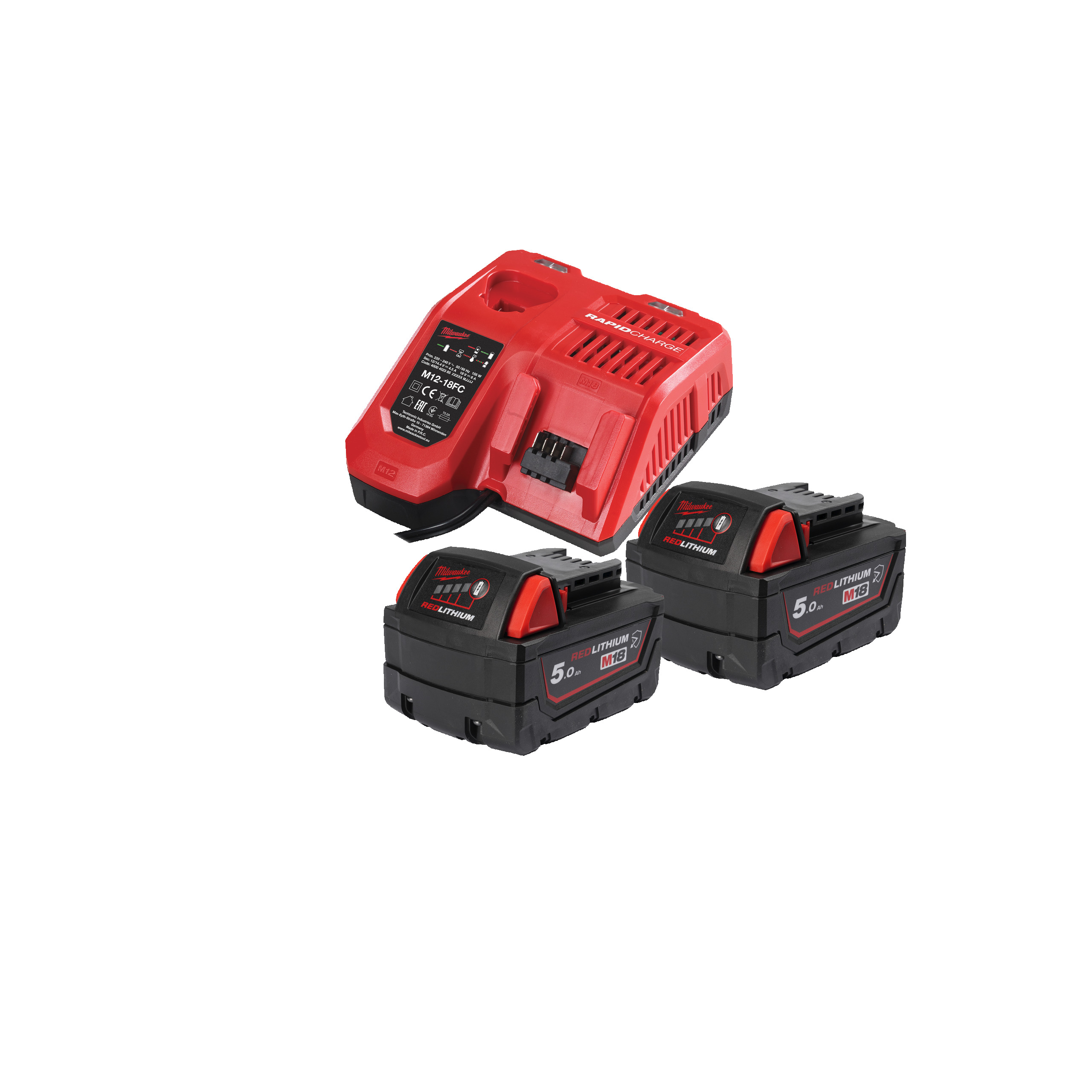 Kit NRG M18™ 5 M18 NRGCR-502 Milwaukee