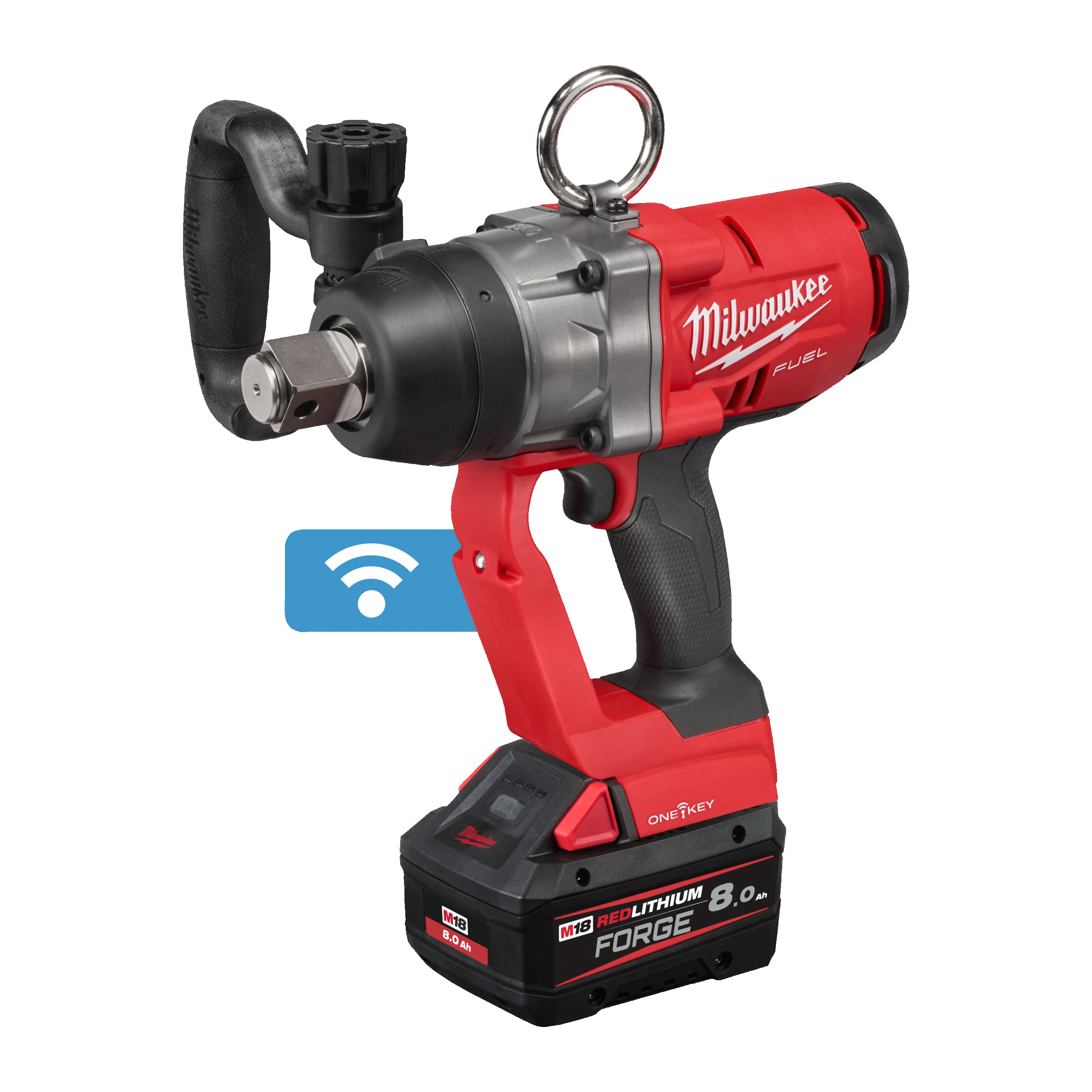 Llave de impacto de alto par M18 FUEL™ ONE-KEY™, 1″ con anillo M18 ONEFHIWF1 Milwaukee - Imagen 2