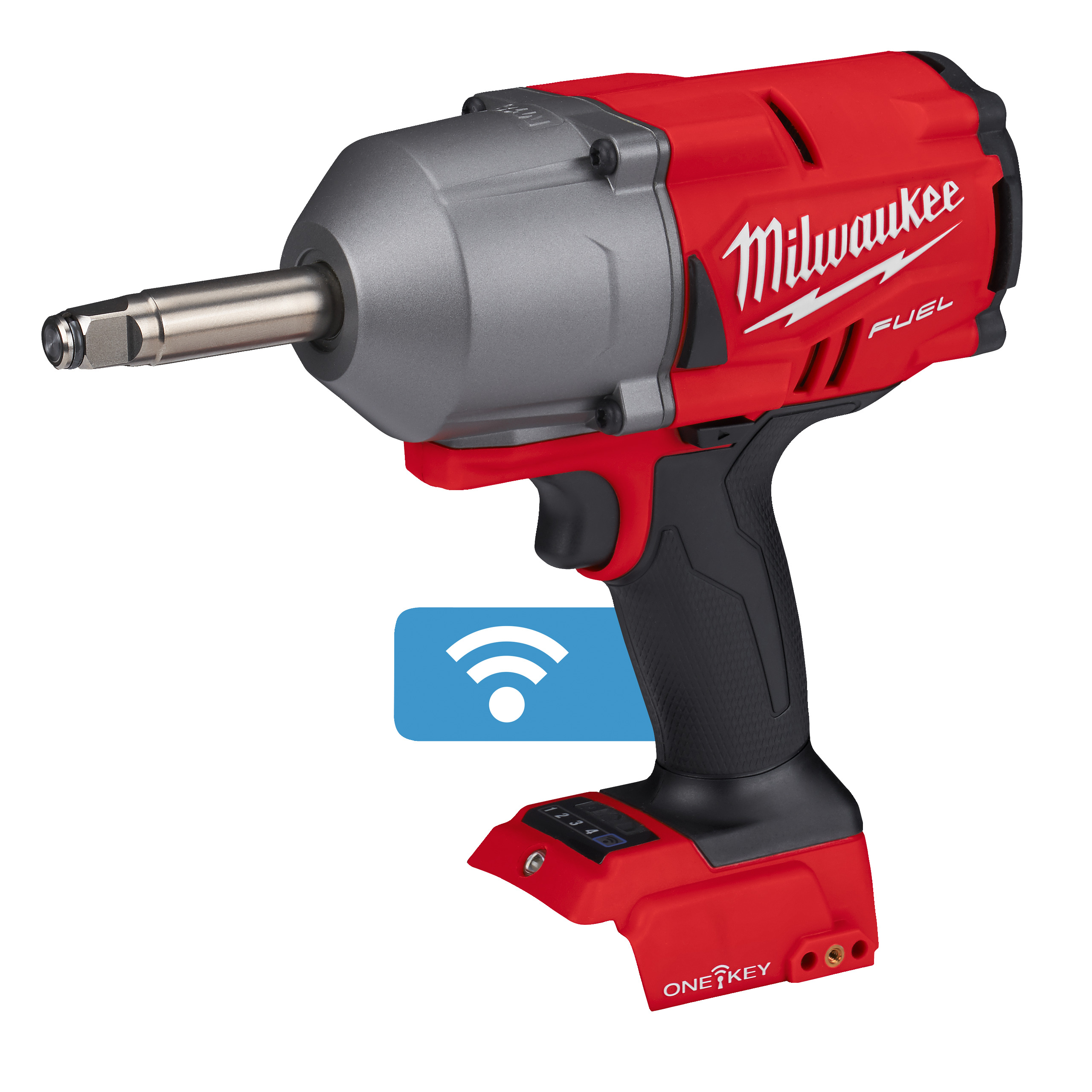 Llave de impacto de alto par M18 FUEL™ ONE-KEY™ de ½″ con anillo y eje extendido largo Milwa... - Imagen 2