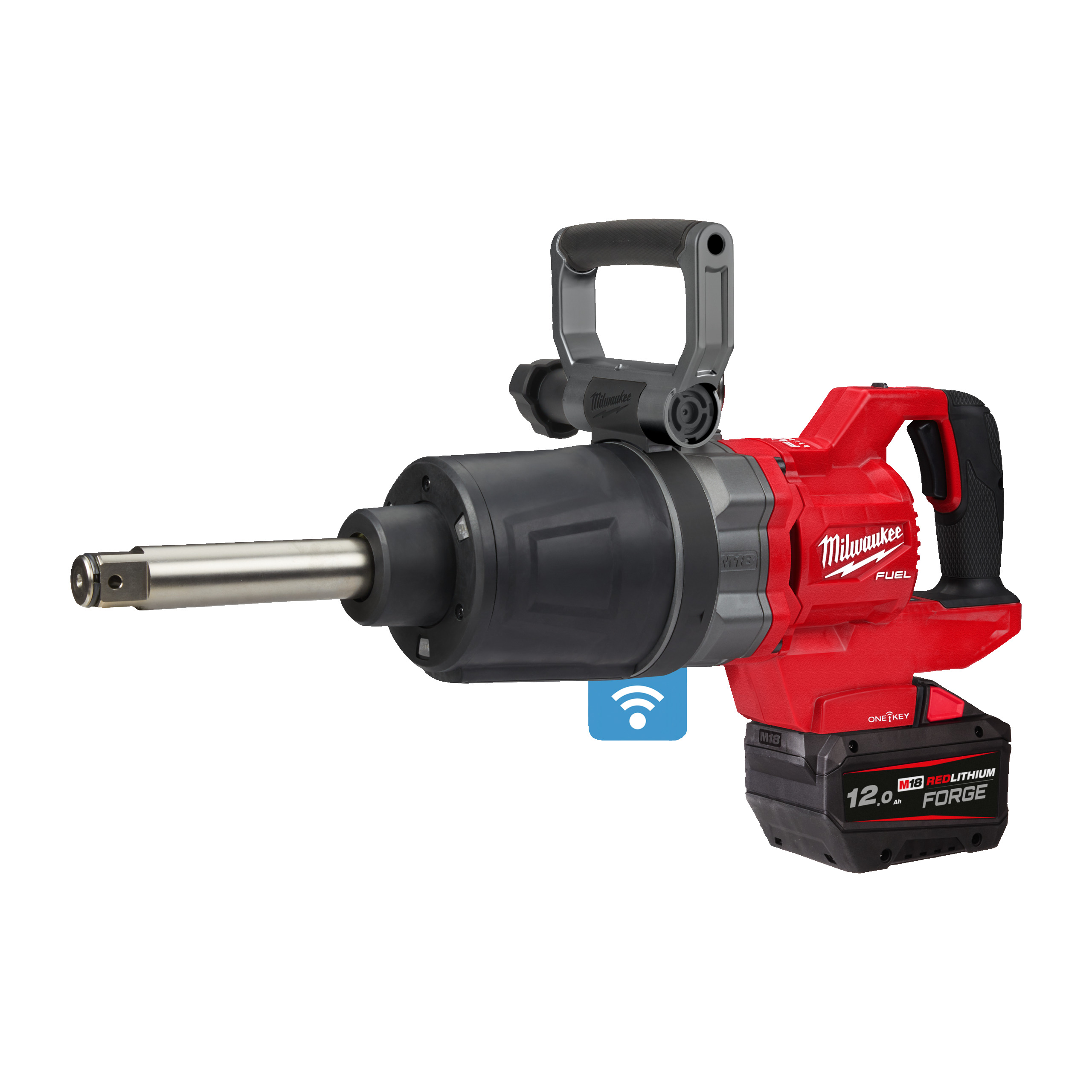 Llave de impacto de alto par M18 FUEL™ ONE-KEY™ de 1˝ con eje extendido y empuñadura en D Mi... - Imagen 2