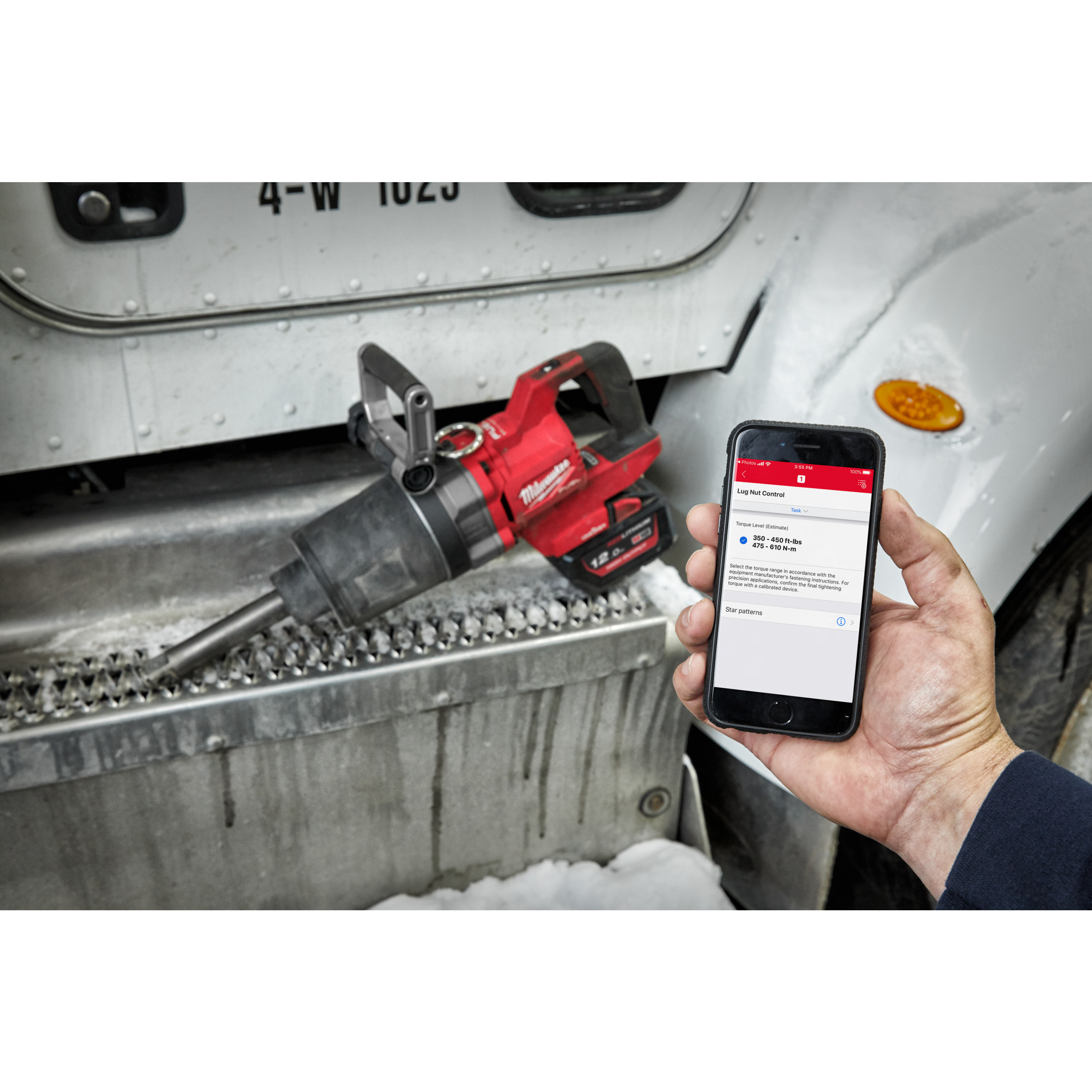 Llave de impacto de alto par M18 FUEL™ ONE-KEY™ de 1″ con eje extendido largo y empuñadura e... - Imagen 3