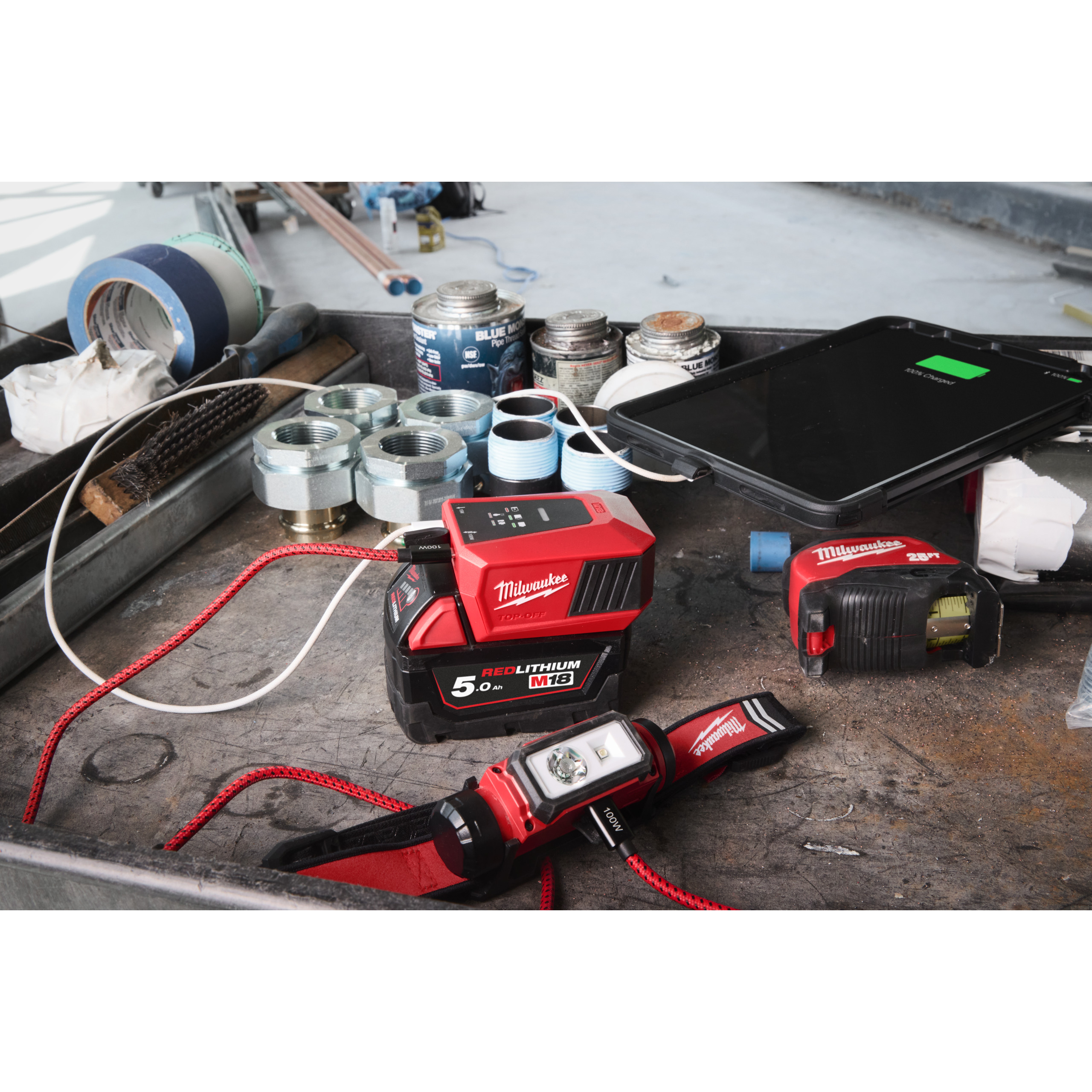 Minicargador M18™ M18 TC Milwaukee - Imagen 3