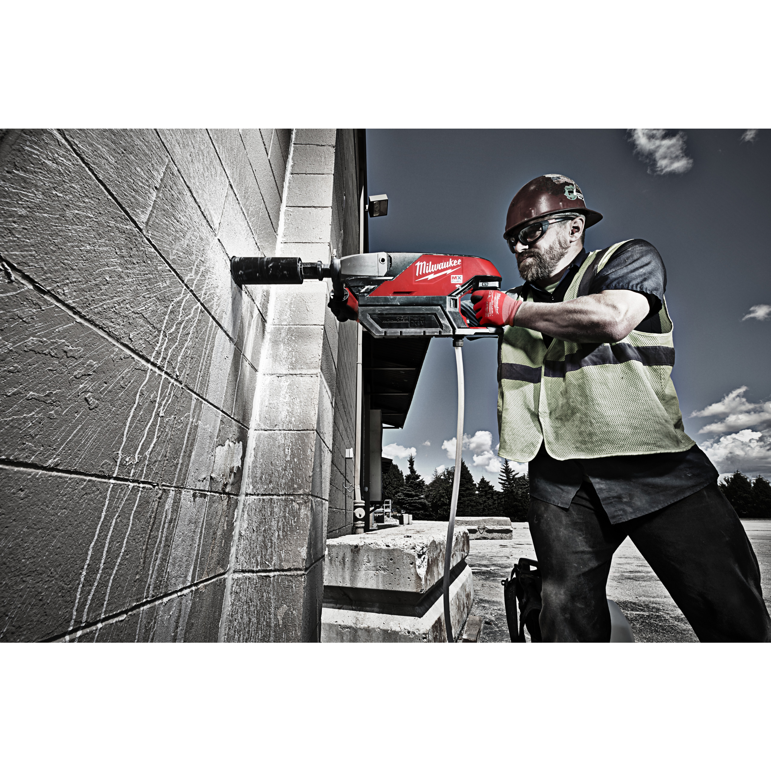 Perforadora de diamante de 150mm MX FUEL™ MXF DCD150 Milwaukee - Imagen 4