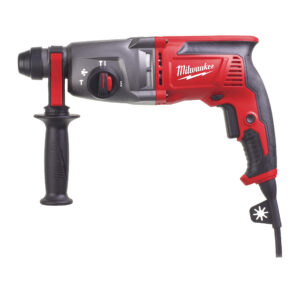 Martillo SDS-plus de 26mm con 3 modos Milwaukee