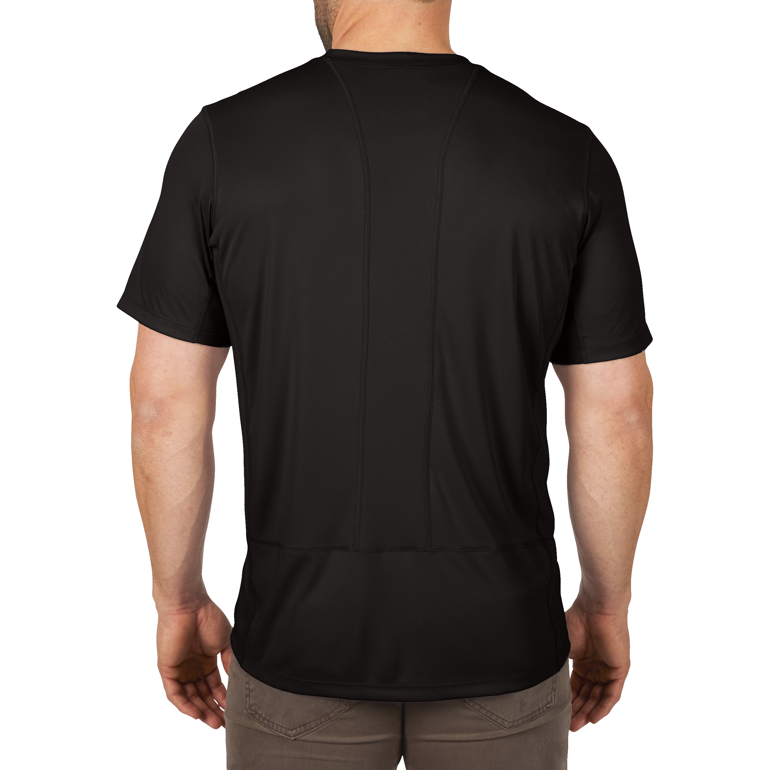 Camiseta para clima templado workskin™ de manga corta gris WW SS Milwaukee - Imagen 2