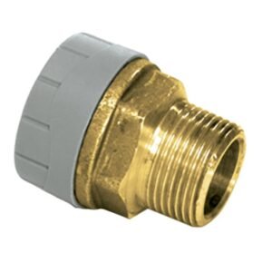 Manguito latón STH PolyPlumb H rosca M Medida Ø22x1/2 pulgadas