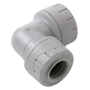Codo polibutileno STH PolyPlumb H - H 90º Ø exterior 20 mm