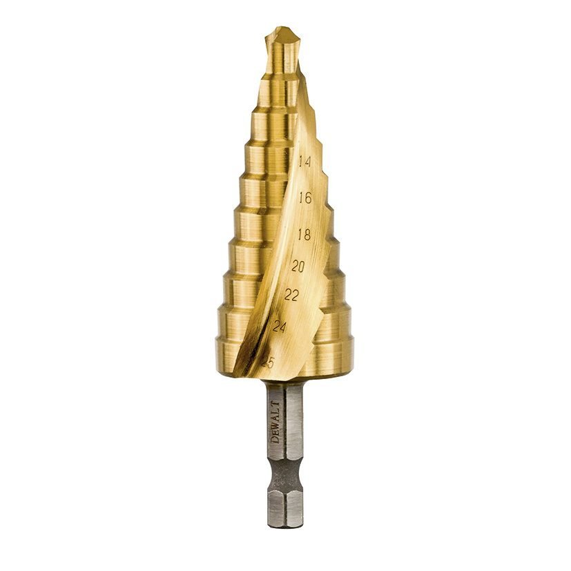 Brocas cónicas para metal DEWALT Impact Medida ø6-18 mm
