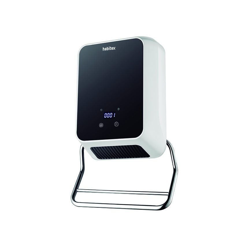 Calefactor HABITEX split cerámico y toallero E5704/E5705 Color Blanco