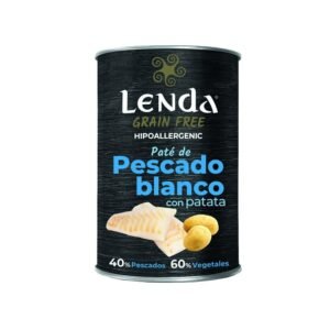 Paté pescado patata LENDA Grain Free perros