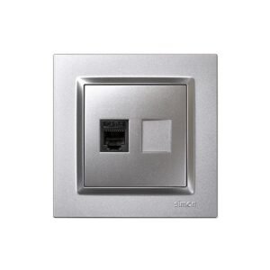 Tapa ciega empotrable SIMON S10 Aluminio