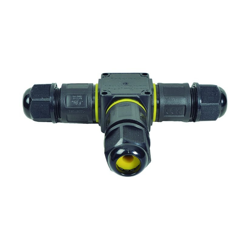 Conector rápido cable estanco tipo T IP68 DUOLEC Amperaje 24 A