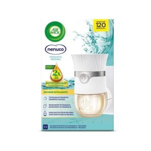Ambientador eléctrico AIRWICK aceites esenciales Fragancia Aparato + recambio Nenuco
