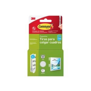 Tiras cuelgacuadros 3M Command Tamaño Pequeño. Marcos 20-25mm. 7100336859