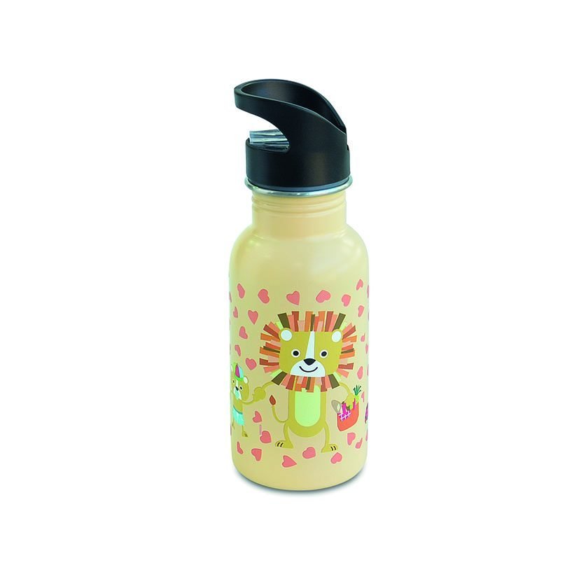 Botella infantil IRIS Apricot/Mint Lion Color Naranja