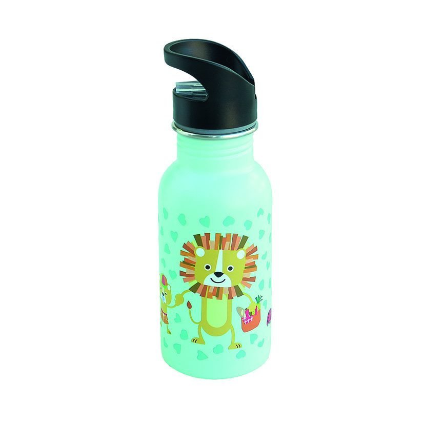 Botella infantil IRIS Apricot/Mint Lion Color Azul